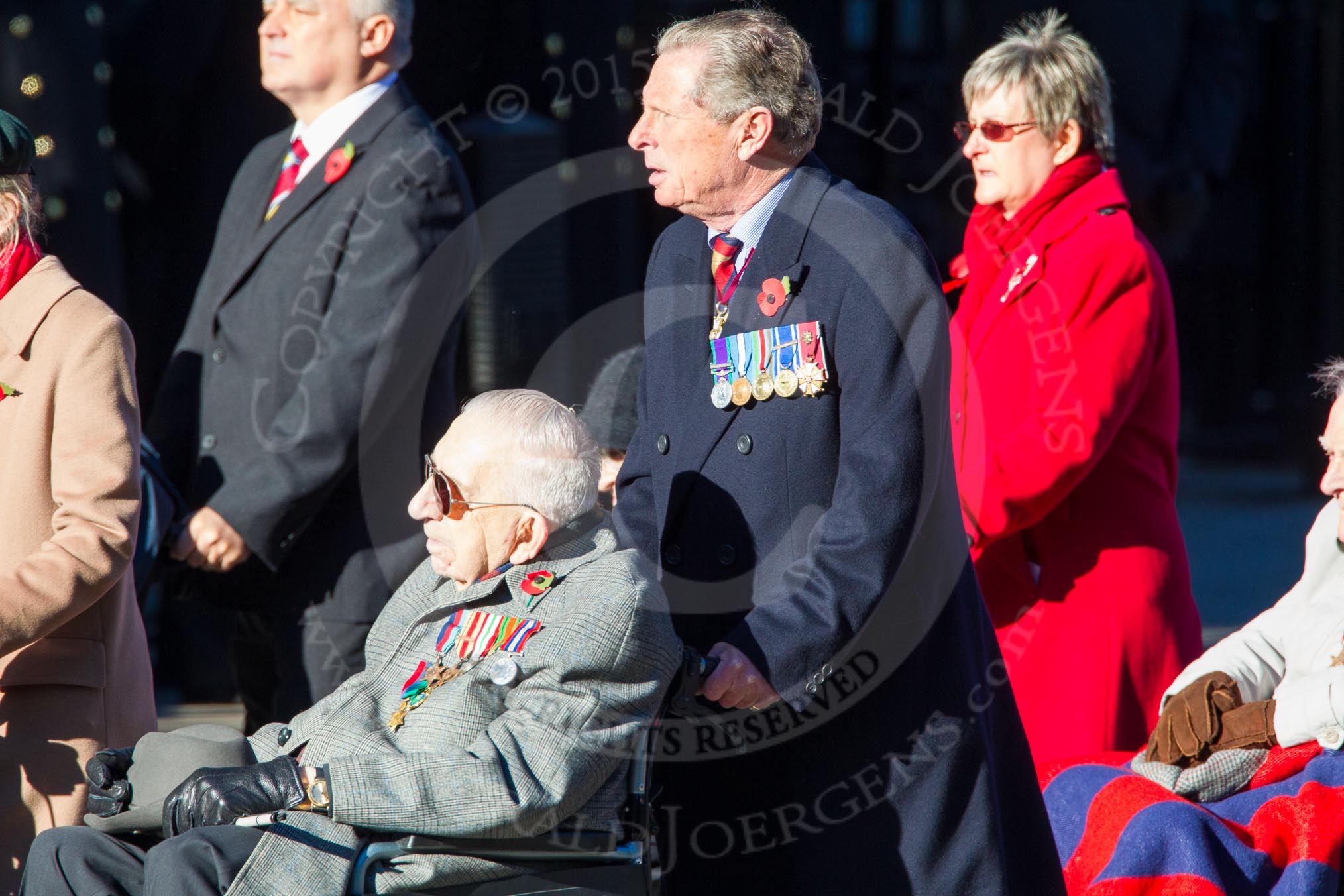 Remembrance Sunday Cenotaph March Past 2013.
Press stand opposite the Foreign Office building, Whitehall, London SW1,
London,
Greater London,
United Kingdom,
on 10 November 2013 at 11:54, image #994