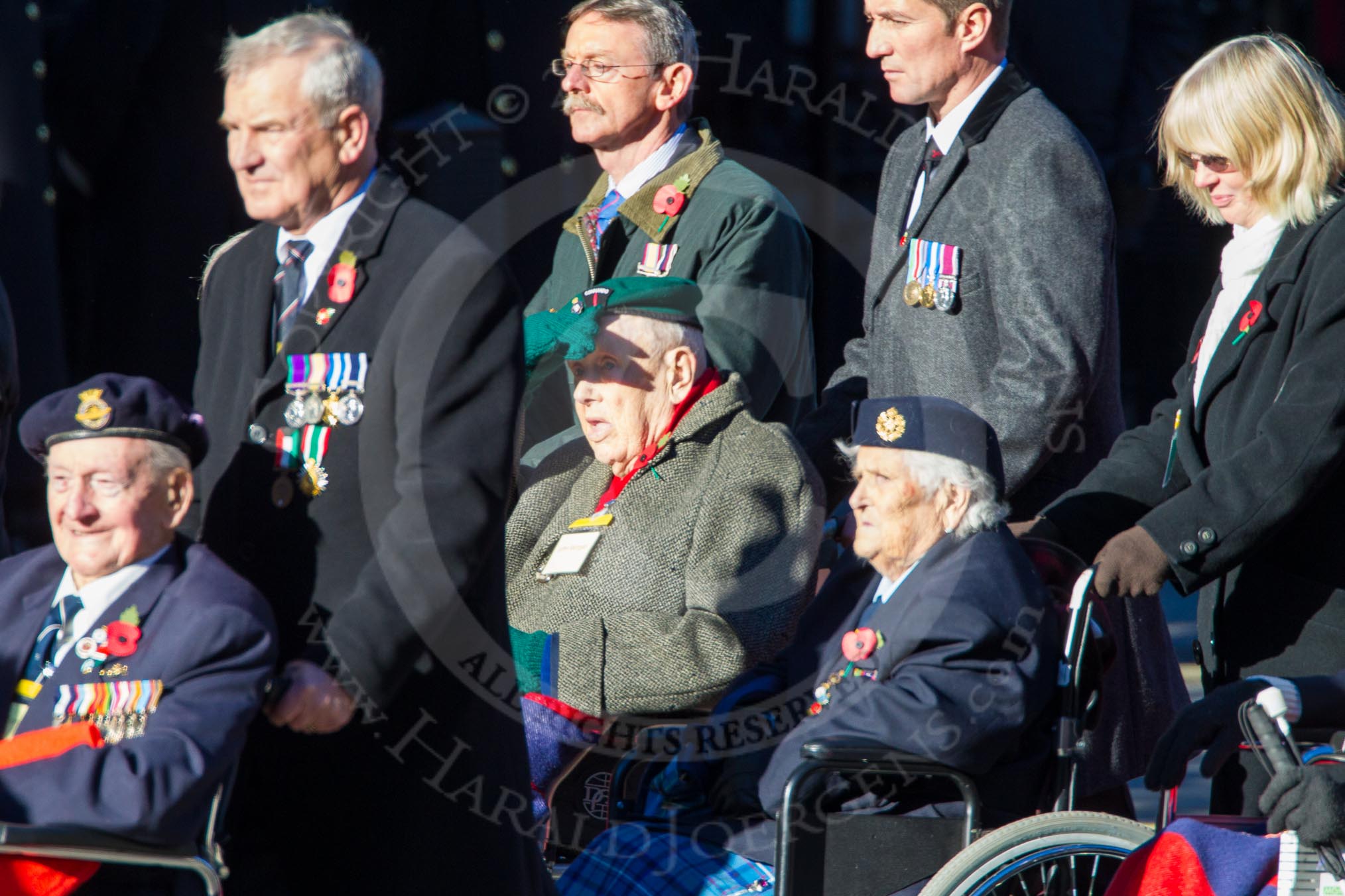 Remembrance Sunday Cenotaph March Past 2013.
Press stand opposite the Foreign Office building, Whitehall, London SW1,
London,
Greater London,
United Kingdom,
on 10 November 2013 at 11:54, image #998