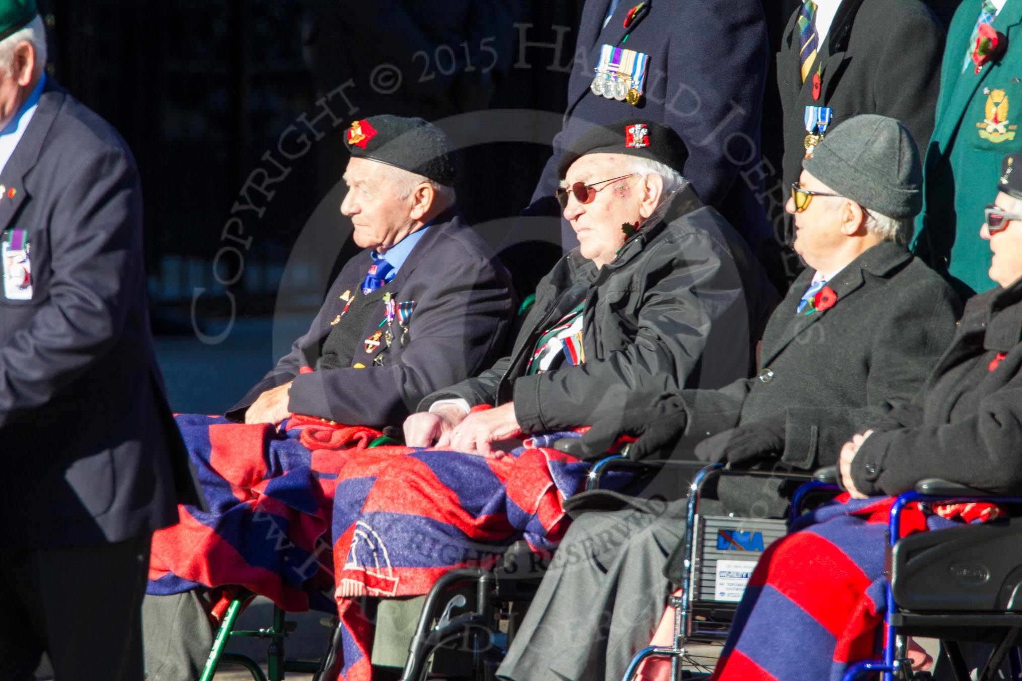 Remembrance Sunday Cenotaph March Past 2013.
Press stand opposite the Foreign Office building, Whitehall, London SW1,
London,
Greater London,
United Kingdom,
on 10 November 2013 at 11:54, image #1002