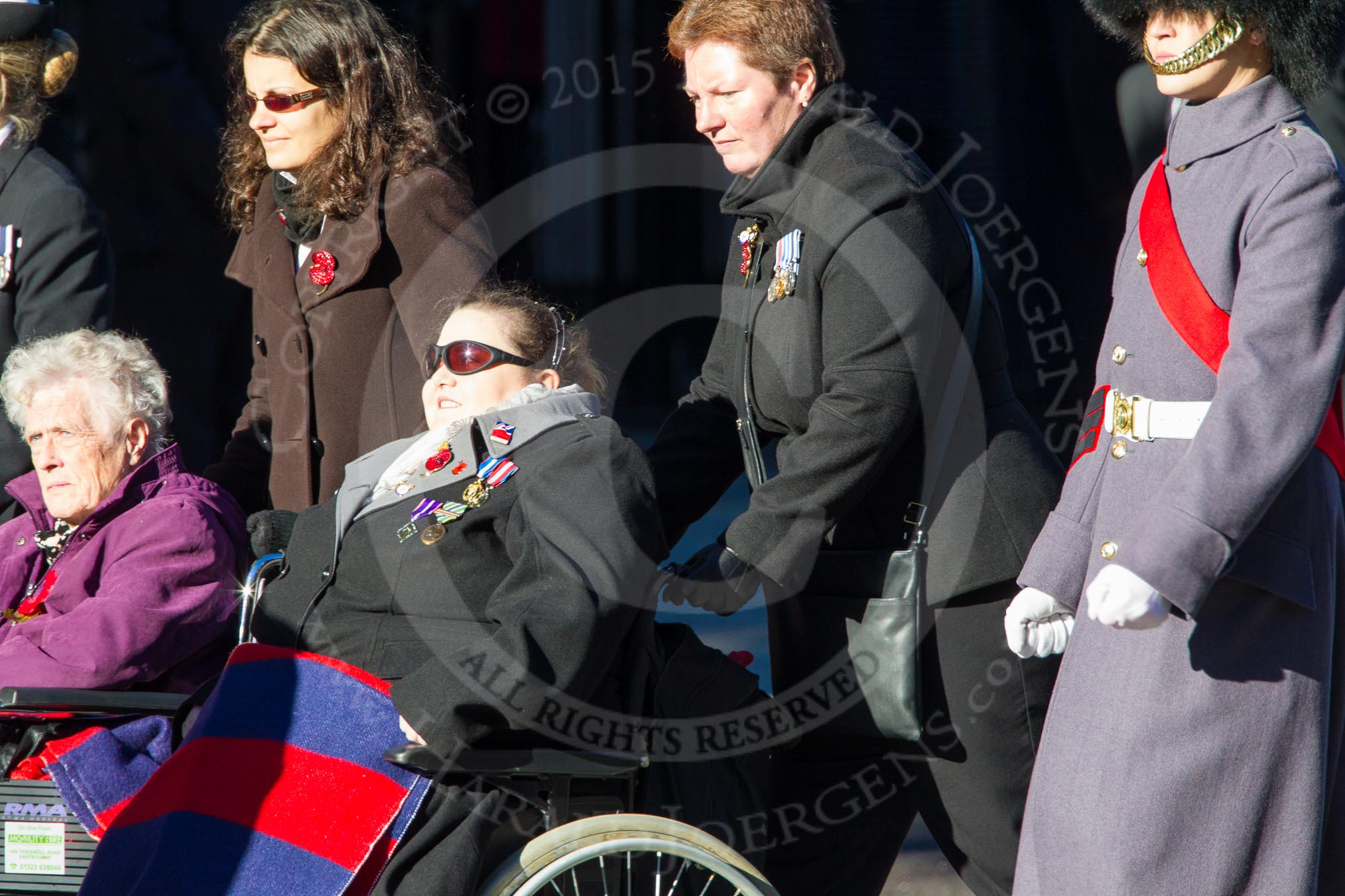 Remembrance Sunday Cenotaph March Past 2013.
Press stand opposite the Foreign Office building, Whitehall, London SW1,
London,
Greater London,
United Kingdom,
on 10 November 2013 at 11:54, image #1011