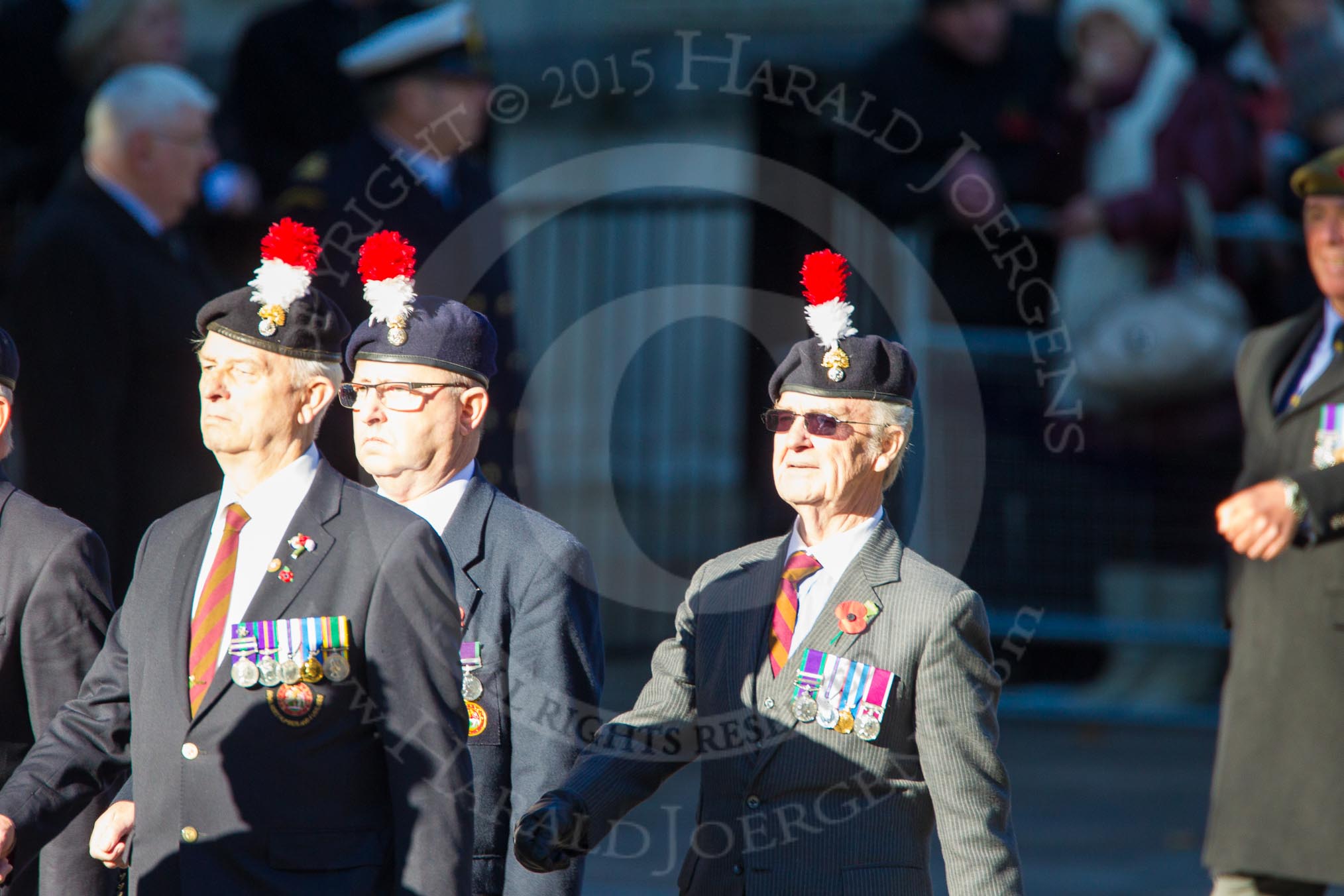 Remembrance Sunday Cenotaph March Past 2013: A2 - Royal Northumberland Fusiliers..
Press stand opposite the Foreign Office building, Whitehall, London SW1,
London,
Greater London,
United Kingdom,
on 10 November 2013 at 11:54, image #1024