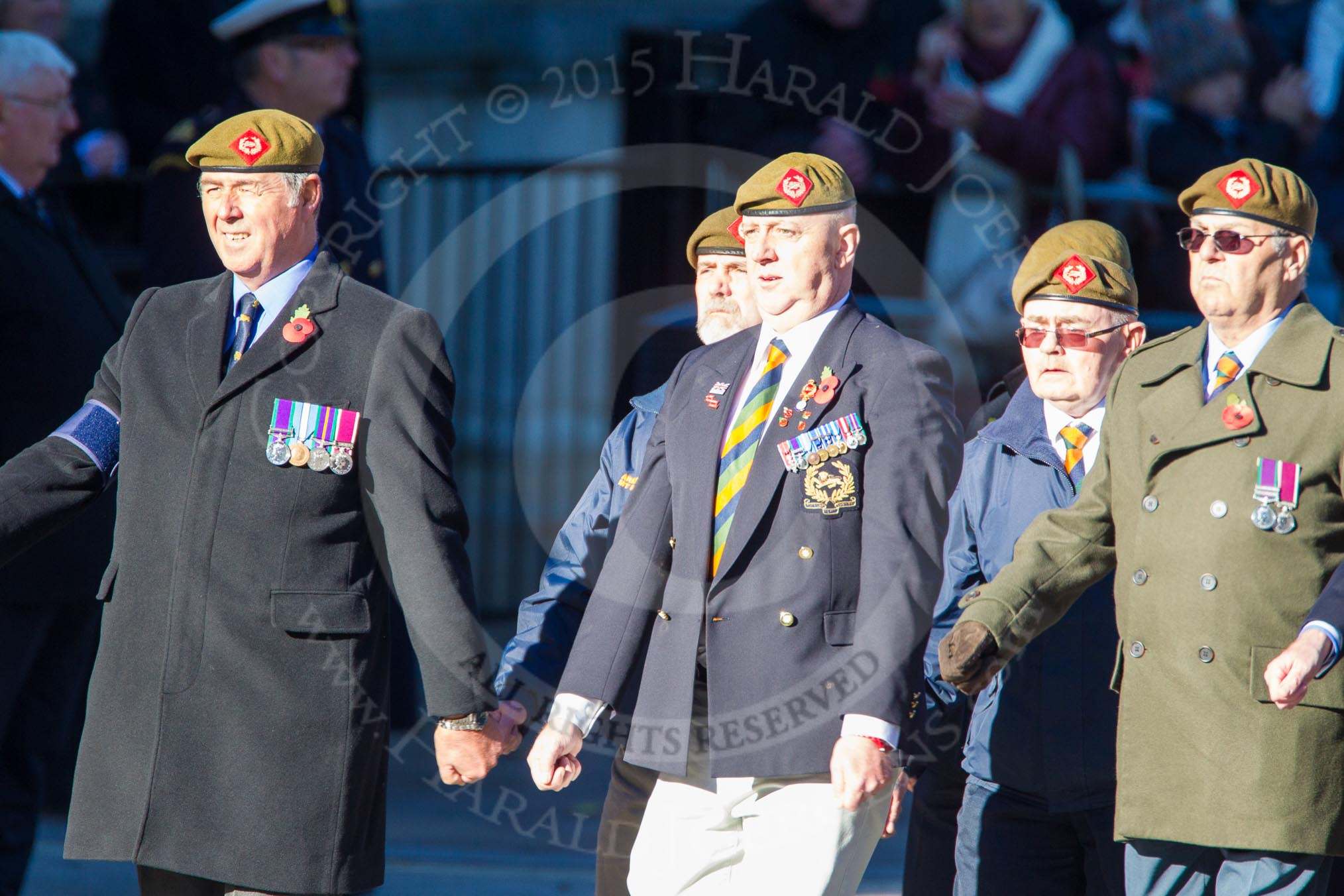 Remembrance Sunday Cenotaph March Past 2013: A3 - The Duke of Lancaster's Regimental Association..
Press stand opposite the Foreign Office building, Whitehall, London SW1,
London,
Greater London,
United Kingdom,
on 10 November 2013 at 11:54, image #1026