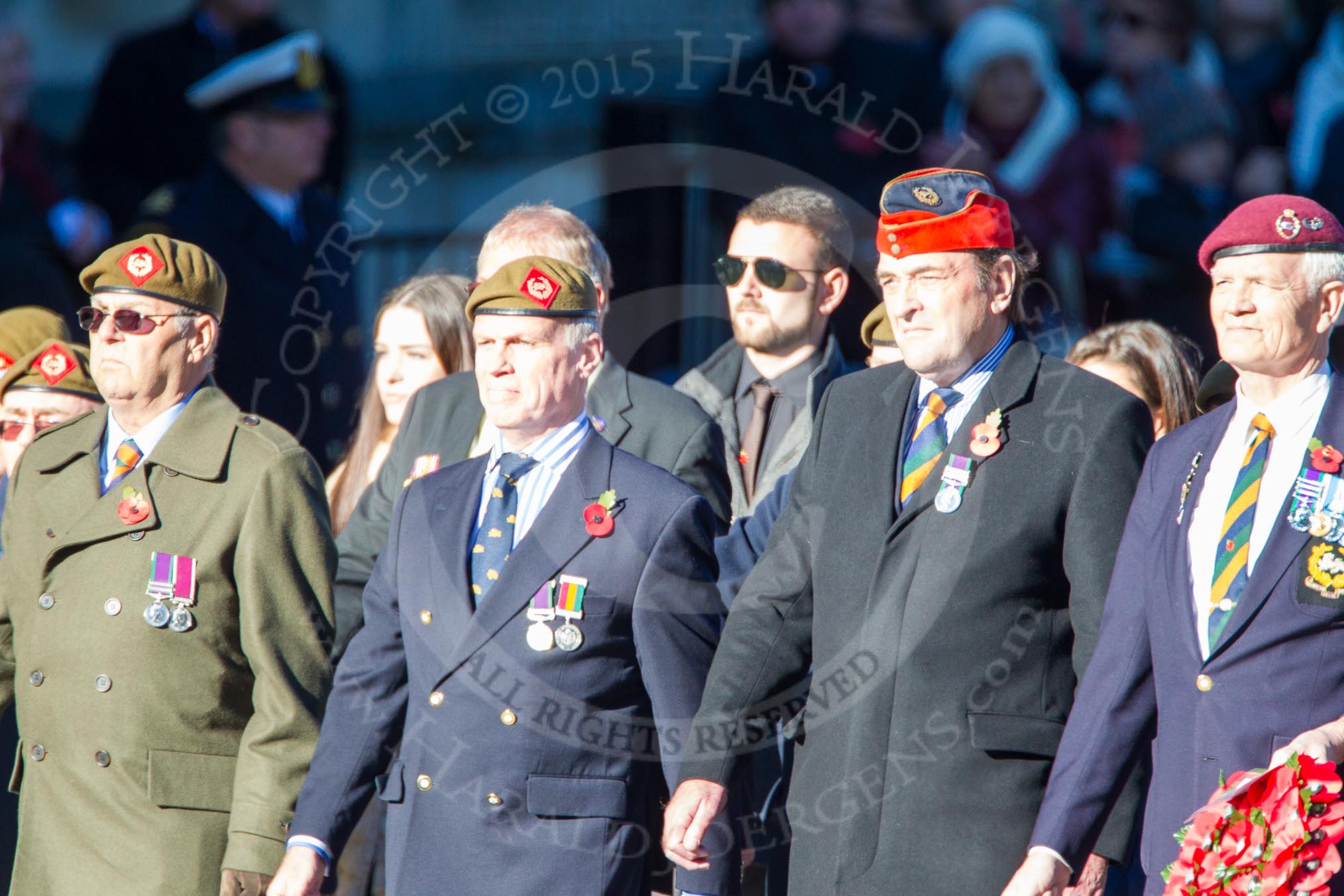 Remembrance Sunday Cenotaph March Past 2013: A3 - The Duke of Lancaster's Regimental Association..
Press stand opposite the Foreign Office building, Whitehall, London SW1,
London,
Greater London,
United Kingdom,
on 10 November 2013 at 11:54, image #1030