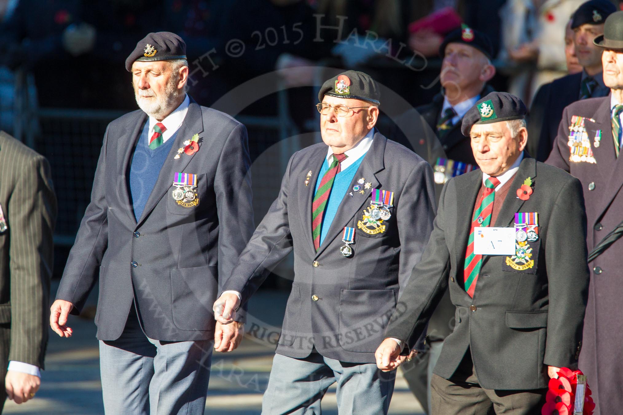 Remembrance Sunday Cenotaph March Past 2013: A7 - Sherwood Foresters & Worcestershire Regiment..
Press stand opposite the Foreign Office building, Whitehall, London SW1,
London,
Greater London,
United Kingdom,
on 10 November 2013 at 11:55, image #1056