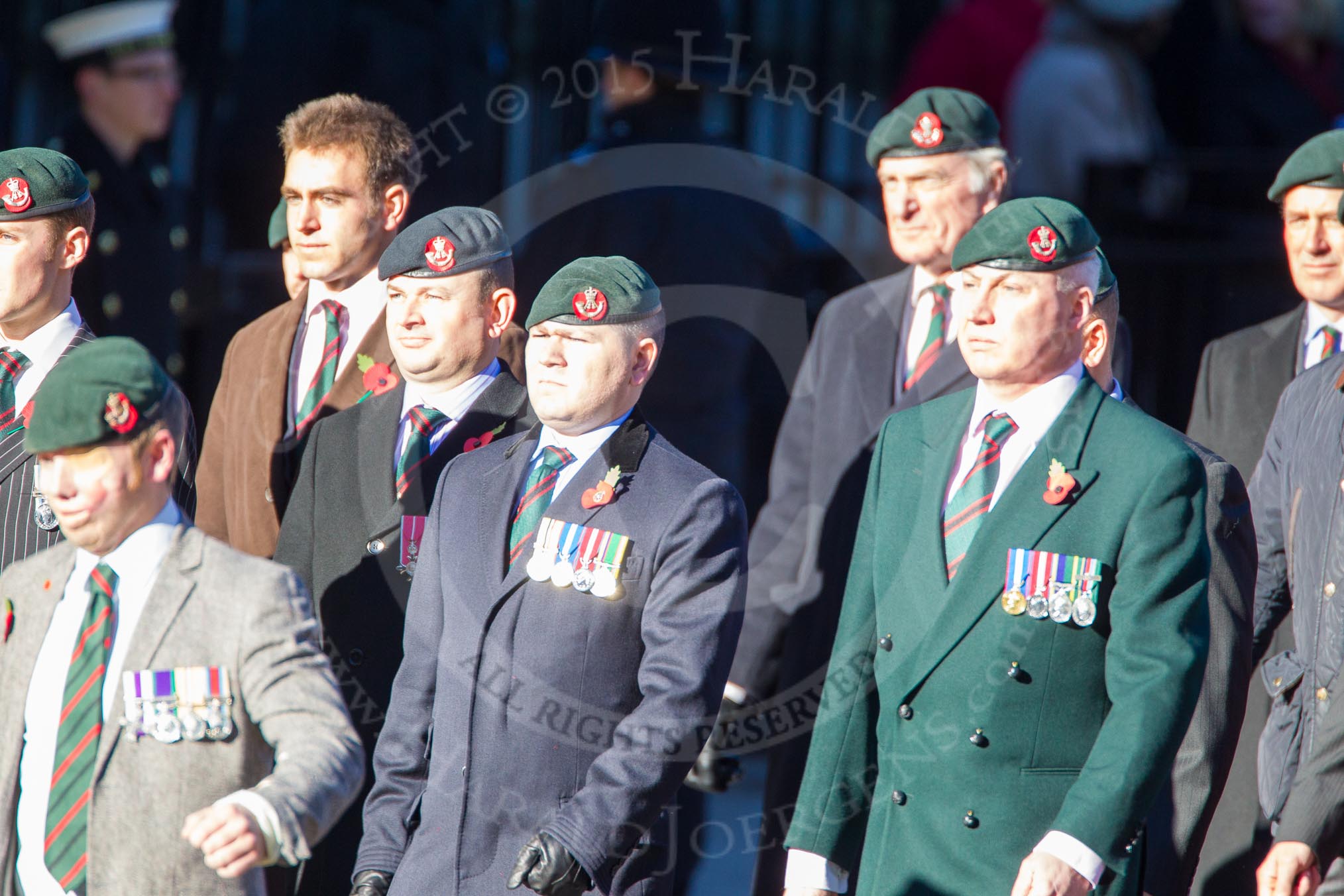 Remembrance Sunday Cenotaph March Past 2013: A9 - Rifles Regimental Association..
Press stand opposite the Foreign Office building, Whitehall, London SW1,
London,
Greater London,
United Kingdom,
on 10 November 2013 at 11:55, image #1072