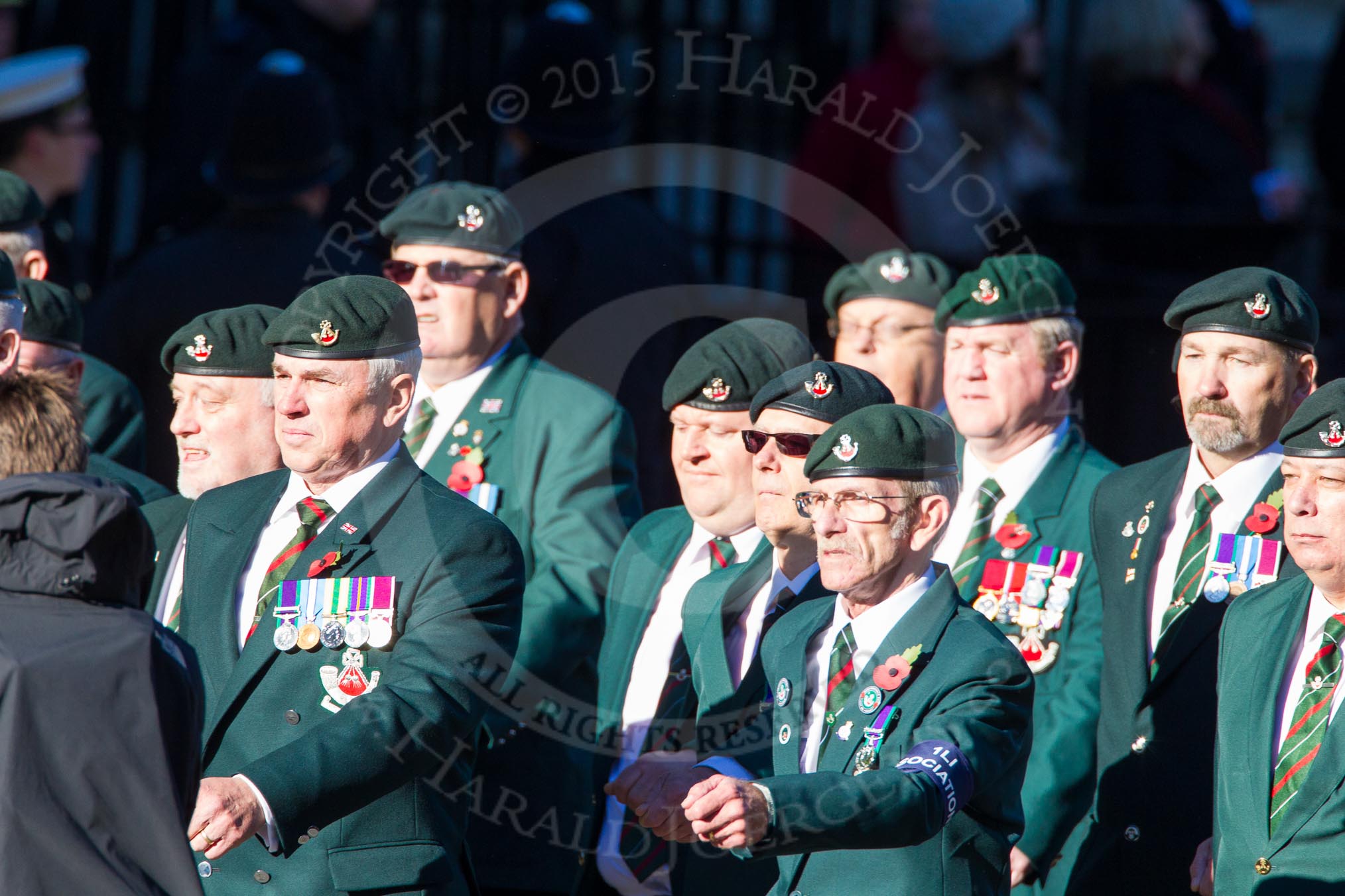 Remembrance Sunday Cenotaph March Past 2013: A15 - 1LI Association..
Press stand opposite the Foreign Office building, Whitehall, London SW1,
London,
Greater London,
United Kingdom,
on 10 November 2013 at 11:56, image #1111