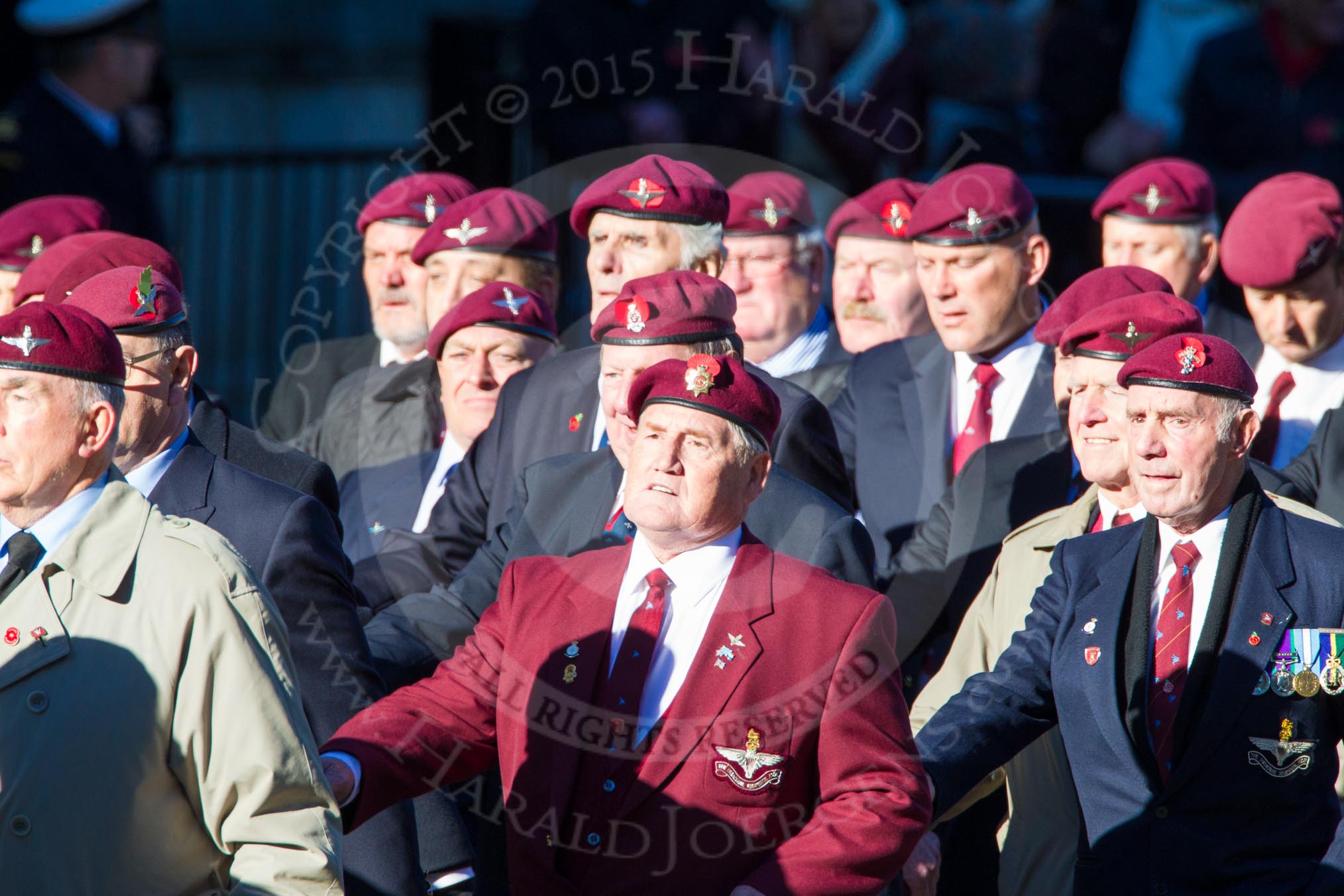 Photo 1311101156571D40186HaraldJoergens Remembrance Sunday Cenotaph March Past 2013: A17 - Parachute Regimental Association..
Press stand opposite the Foreign Office building, Whitehall, London SW1,
London,
Greater London,
United Kingdom,
on 10 November 2013 at 11:56, image #1165