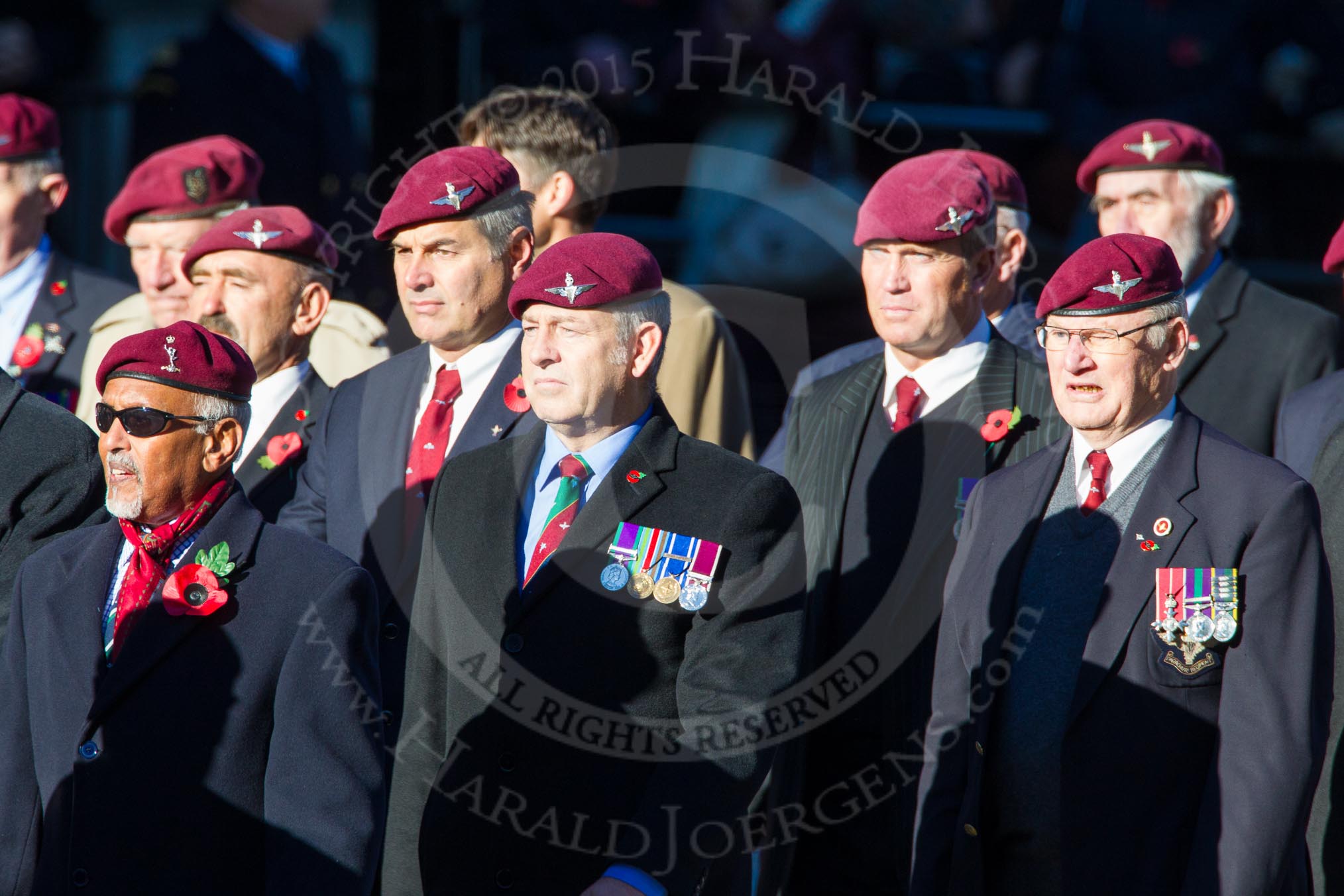 Remembrance Sunday Cenotaph March Past 2013: A17 - Parachute Regimental Association..
Press stand opposite the Foreign Office building, Whitehall, London SW1,
London,
Greater London,
United Kingdom,
on 10 November 2013 at 11:57, image #1175