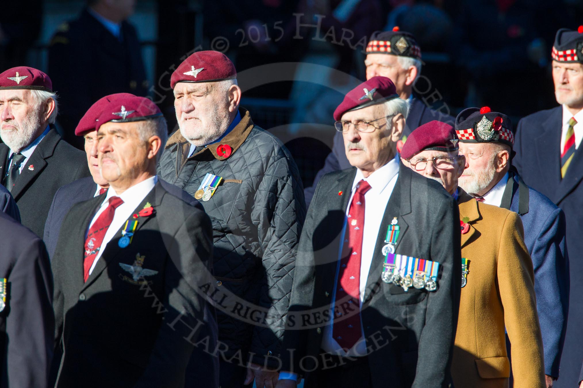 Remembrance Sunday Cenotaph March Past 2013: A17 - Parachute Regimental Association..
Press stand opposite the Foreign Office building, Whitehall, London SW1,
London,
Greater London,
United Kingdom,
on 10 November 2013 at 11:57, image #1179