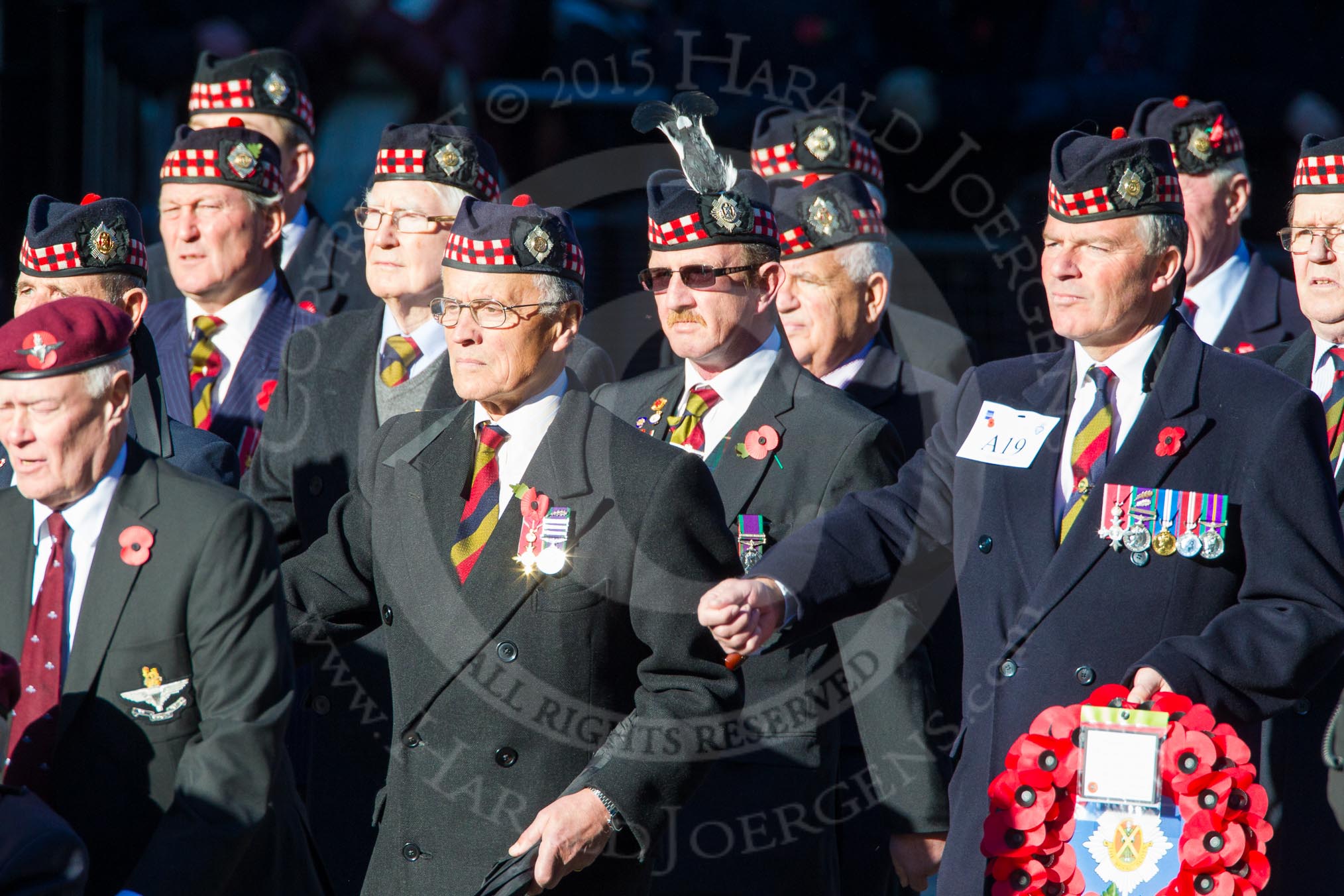 Photo 1311101157131D40228HaraldJoergens Remembrance Sunday Cenotaph March Past 2013: A19 - Royal Scots Regimental Association..
Press stand opposite the Foreign Office building, Whitehall, London SW1,
London,
Greater London,
United Kingdom,
on 10 November 2013 at 11:57, image #1186