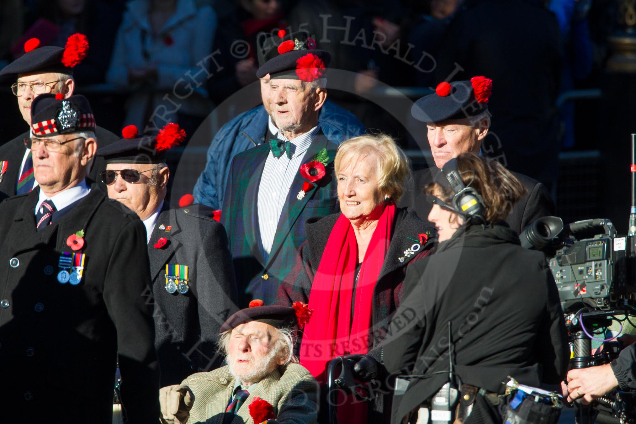 Remembrance Sunday Cenotaph March Past 2013.
Press stand opposite the Foreign Office building, Whitehall, London SW1,
London,
Greater London,
United Kingdom,
on 10 November 2013 at 11:57, image #1205