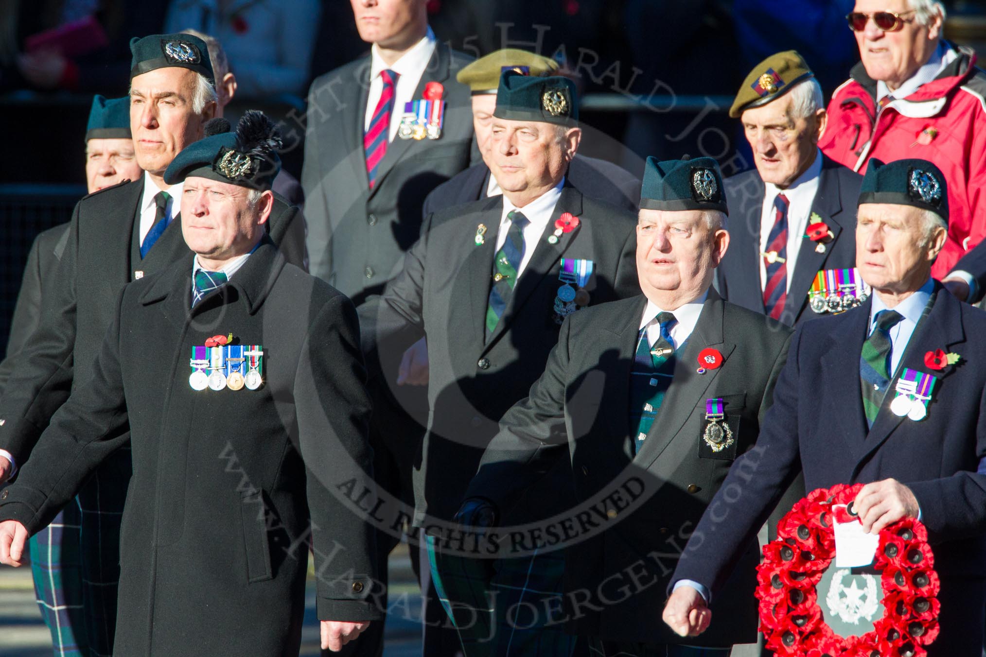 Remembrance Sunday Cenotaph March Past 2013: A23 - Argyll & Sutherland Highlanders Regimental Association..
Press stand opposite the Foreign Office building, Whitehall, London SW1,
London,
Greater London,
United Kingdom,
on 10 November 2013 at 11:57, image #1224