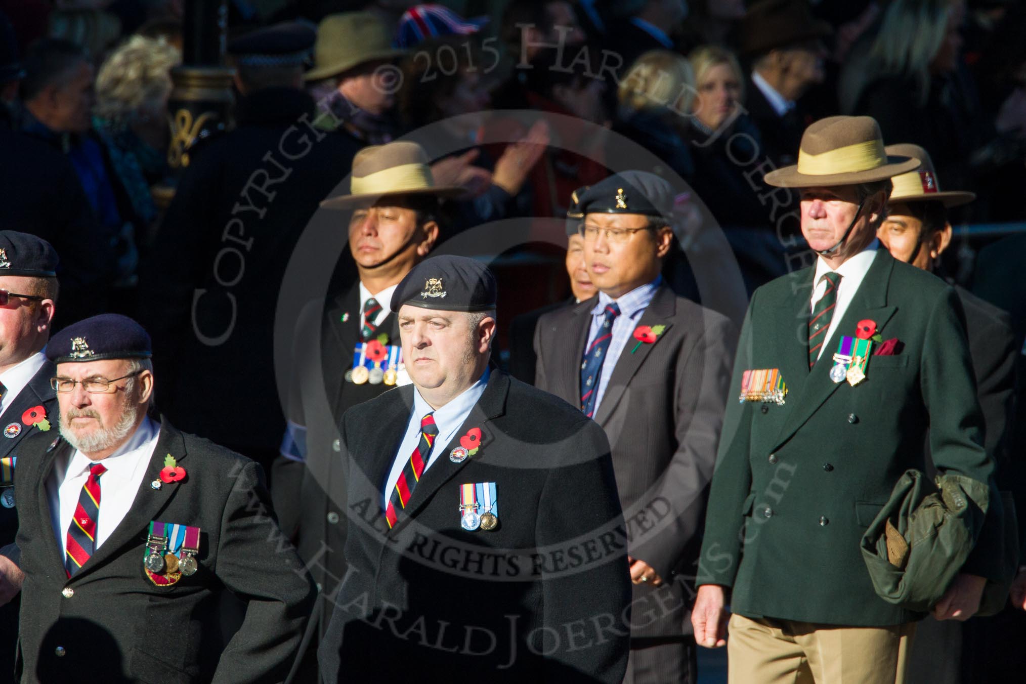 Remembrance Sunday Cenotaph March Past 2013: B6 - The 16/5th Queen's Royal Lancers..
Press stand opposite the Foreign Office building, Whitehall, London SW1,
London,
Greater London,
United Kingdom,
on 10 November 2013 at 11:59, image #1343