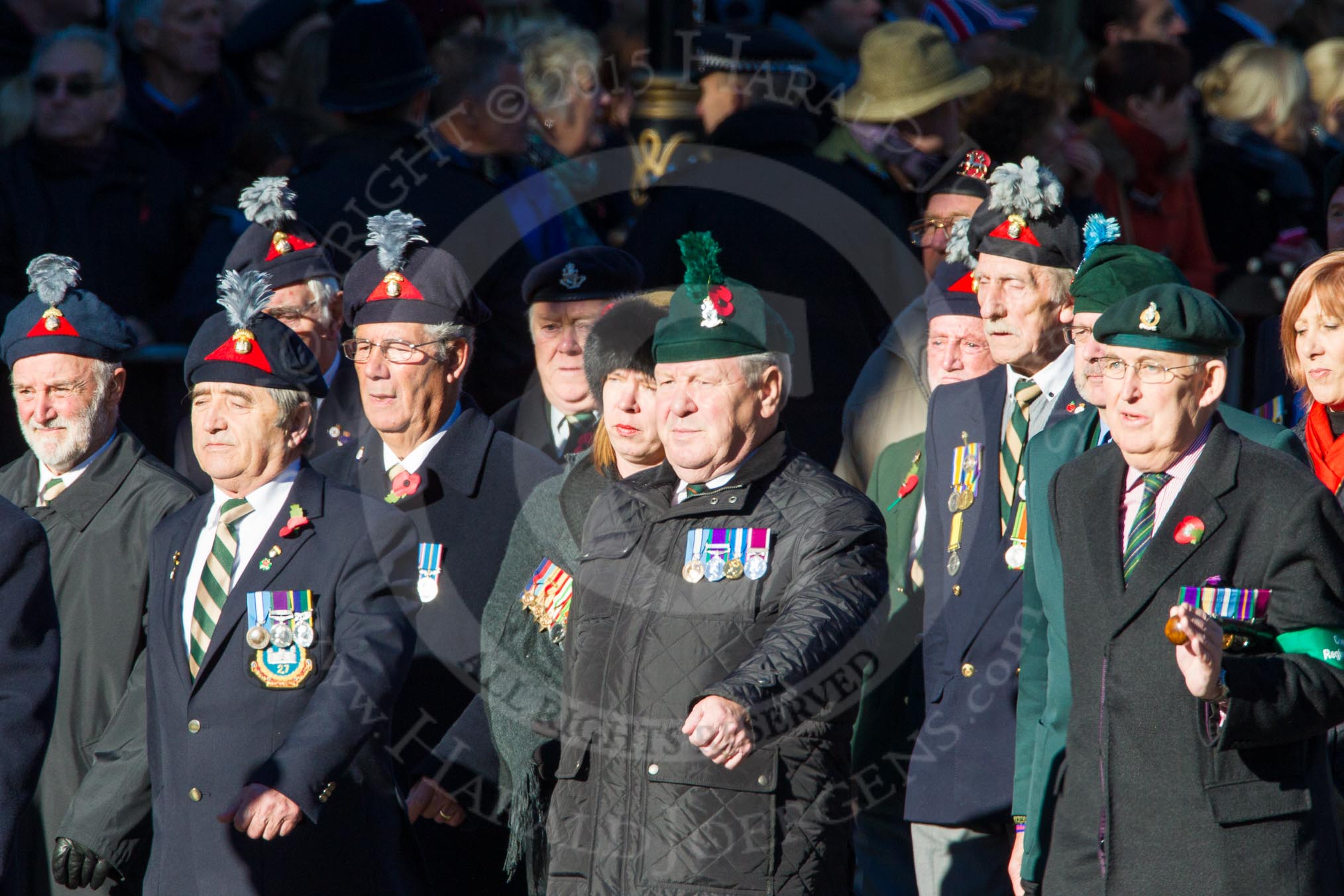 Remembrance Sunday Cenotaph March Past 2013: B11 - North Irish Horse & Irish Regiments Old Comrades Association..
Press stand opposite the Foreign Office building, Whitehall, London SW1,
London,
Greater London,
United Kingdom,
on 10 November 2013 at 12:00, image #1374