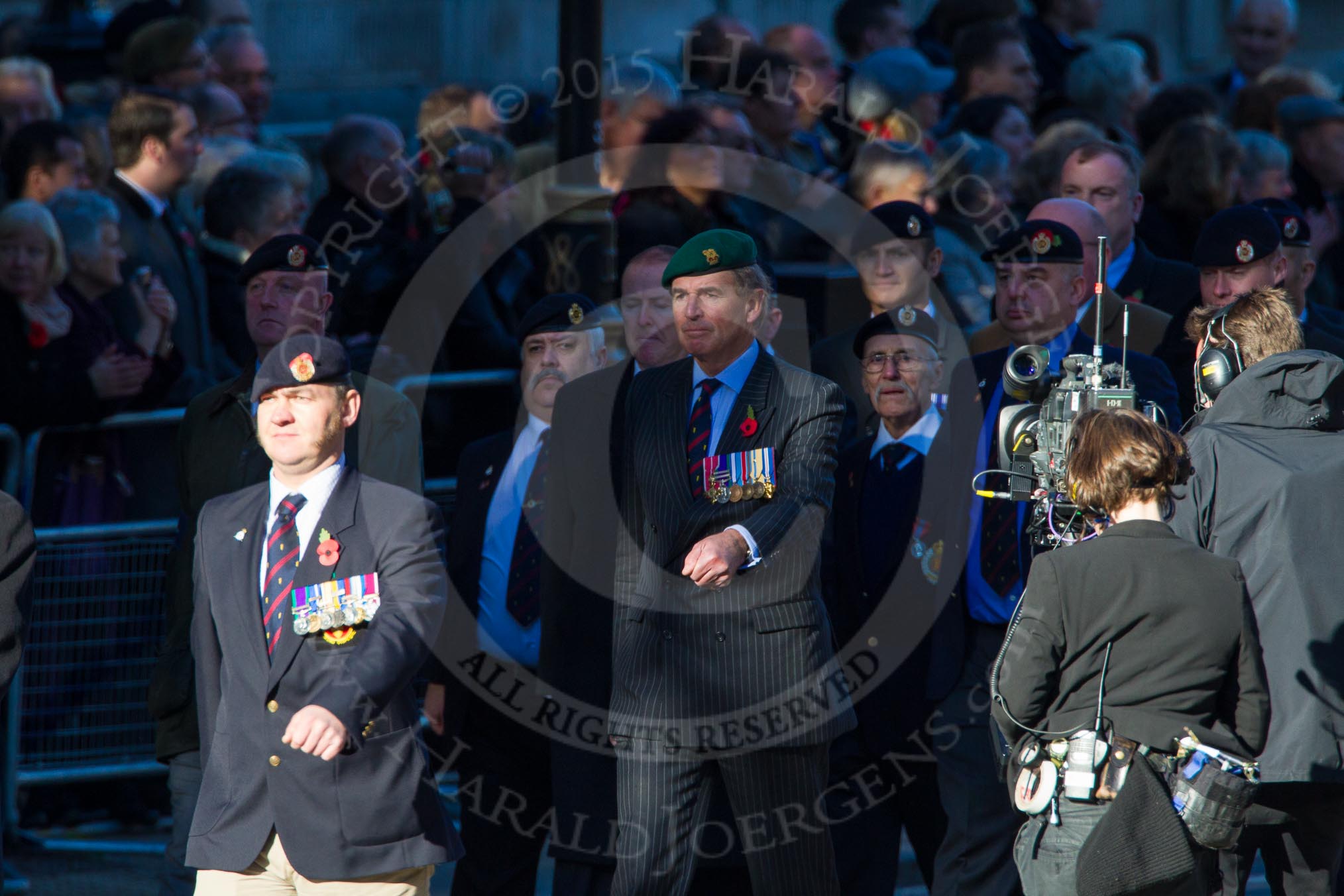 Remembrance Sunday Cenotaph March Past 2013: B21 - Royal Engineers Bomb Disposal Association..
Press stand opposite the Foreign Office building, Whitehall, London SW1,
London,
Greater London,
United Kingdom,
on 10 November 2013 at 12:02, image #1467