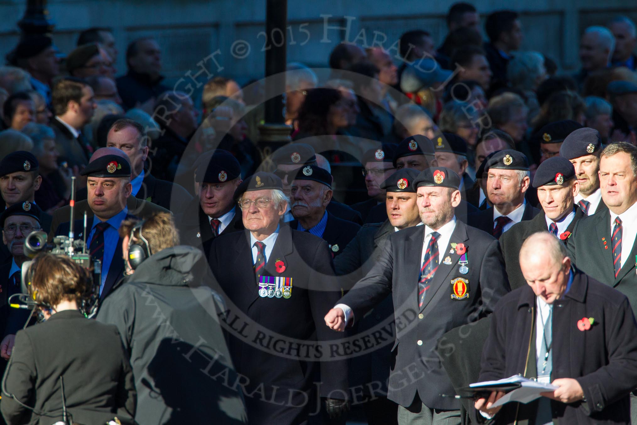 Remembrance Sunday Cenotaph March Past 2013: B21 - Royal Engineers Bomb Disposal Association..
Press stand opposite the Foreign Office building, Whitehall, London SW1,
London,
Greater London,
United Kingdom,
on 10 November 2013 at 12:02, image #1470