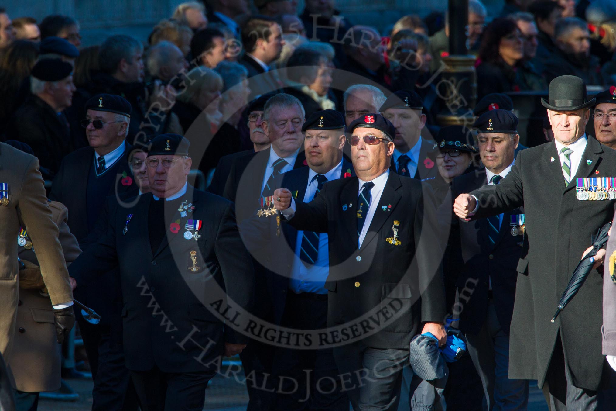 Remembrance Sunday Cenotaph March Past 2013: B23 - Mill Hill (Postal & Courier Services) Veterans' Association..
Press stand opposite the Foreign Office building, Whitehall, London SW1,
London,
Greater London,
United Kingdom,
on 10 November 2013 at 12:02, image #1493