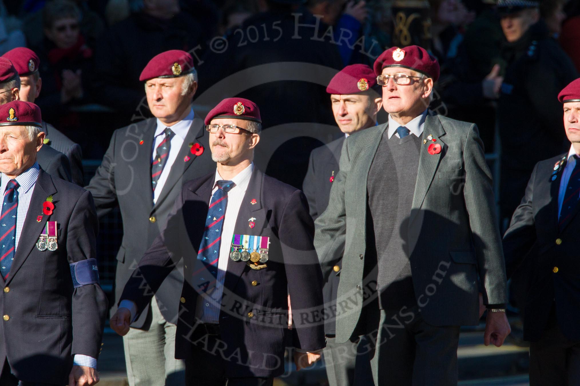 Remembrance Sunday Cenotaph March Past 2013: B22 - Airborne Engineers Association..
Press stand opposite the Foreign Office building, Whitehall, London SW1,
London,
Greater London,
United Kingdom,
on 10 November 2013 at 12:02, image #1496