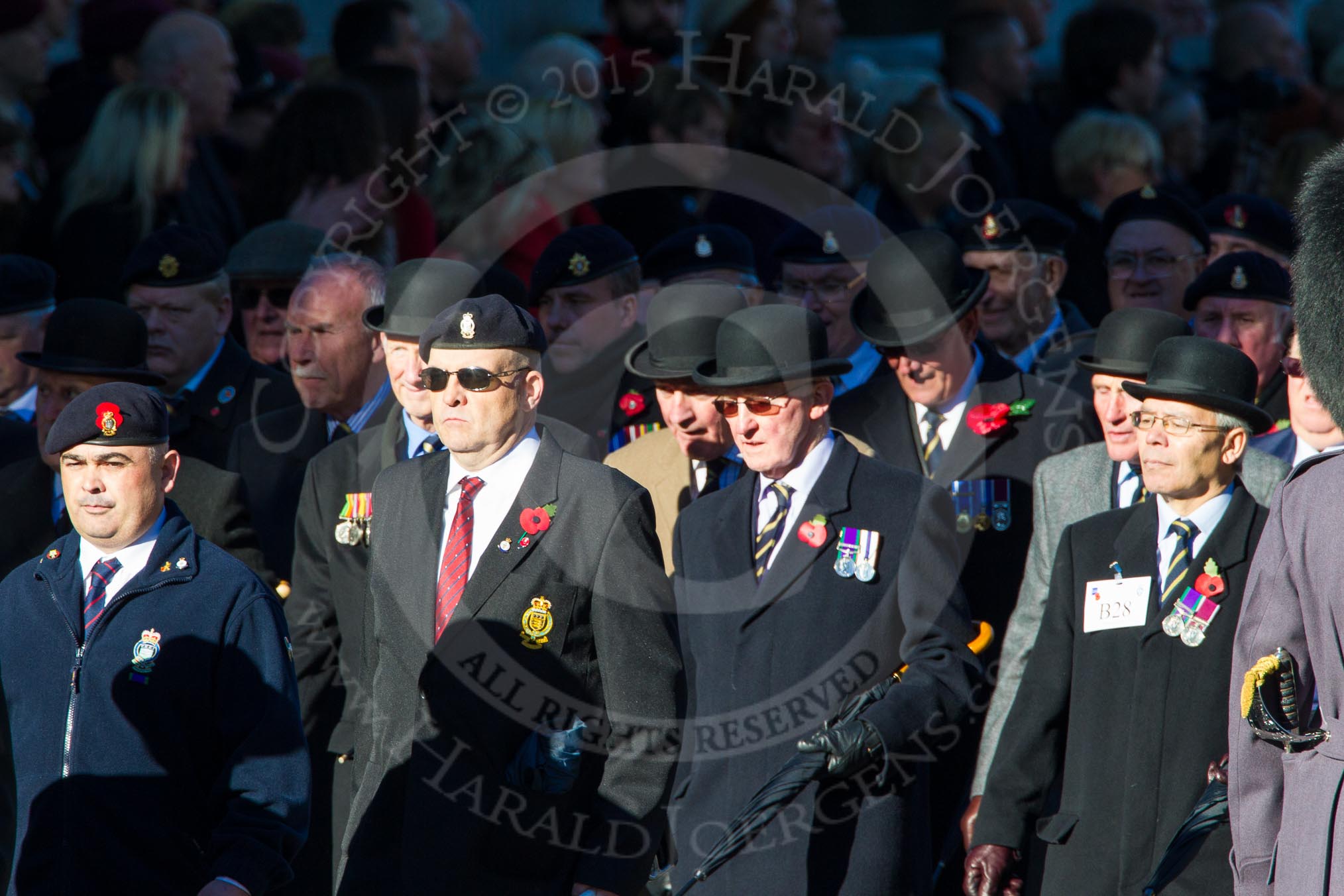 Remembrance Sunday Cenotaph March Past 2013: B28 - Army Catering Corps Association..
Press stand opposite the Foreign Office building, Whitehall, London SW1,
London,
Greater London,
United Kingdom,
on 10 November 2013 at 12:03, image #1539