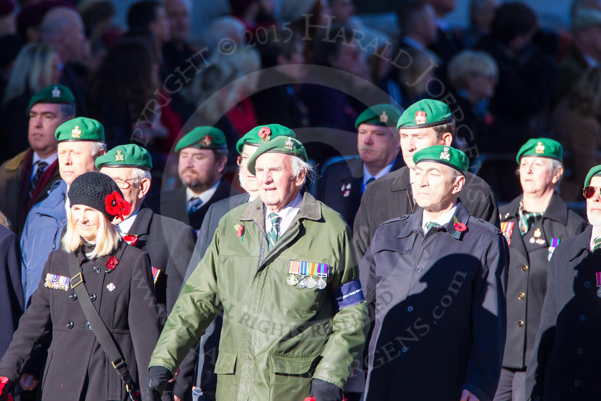 Remembrance Sunday Cenotaph March Past 2013: B37 - Intelligence Corps Association..
Press stand opposite the Foreign Office building, Whitehall, London SW1,
London,
Greater London,
United Kingdom,
on 10 November 2013 at 12:04, image #1619