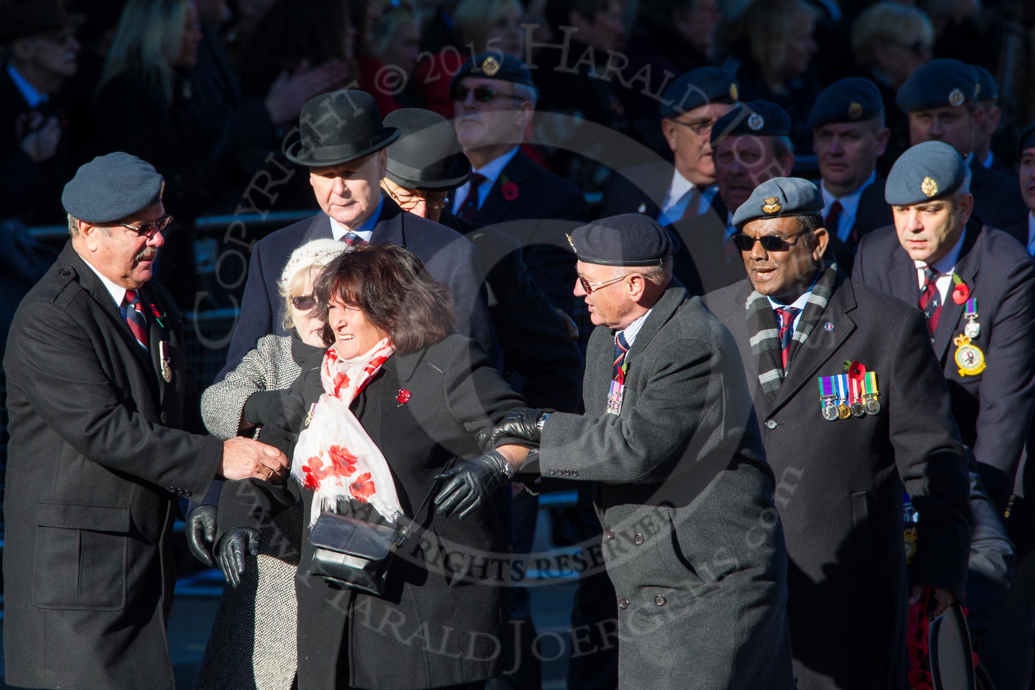 Photo 1311101205301D40993HaraldJoergens Remembrance Sunday Cenotaph March Past 2013: C2 - Royal Air Force Regiment Association..
Press stand opposite the Foreign Office building, Whitehall, London SW1,
London,
Greater London,
United Kingdom,
on 10 November 2013 at 12:05, image #1668
