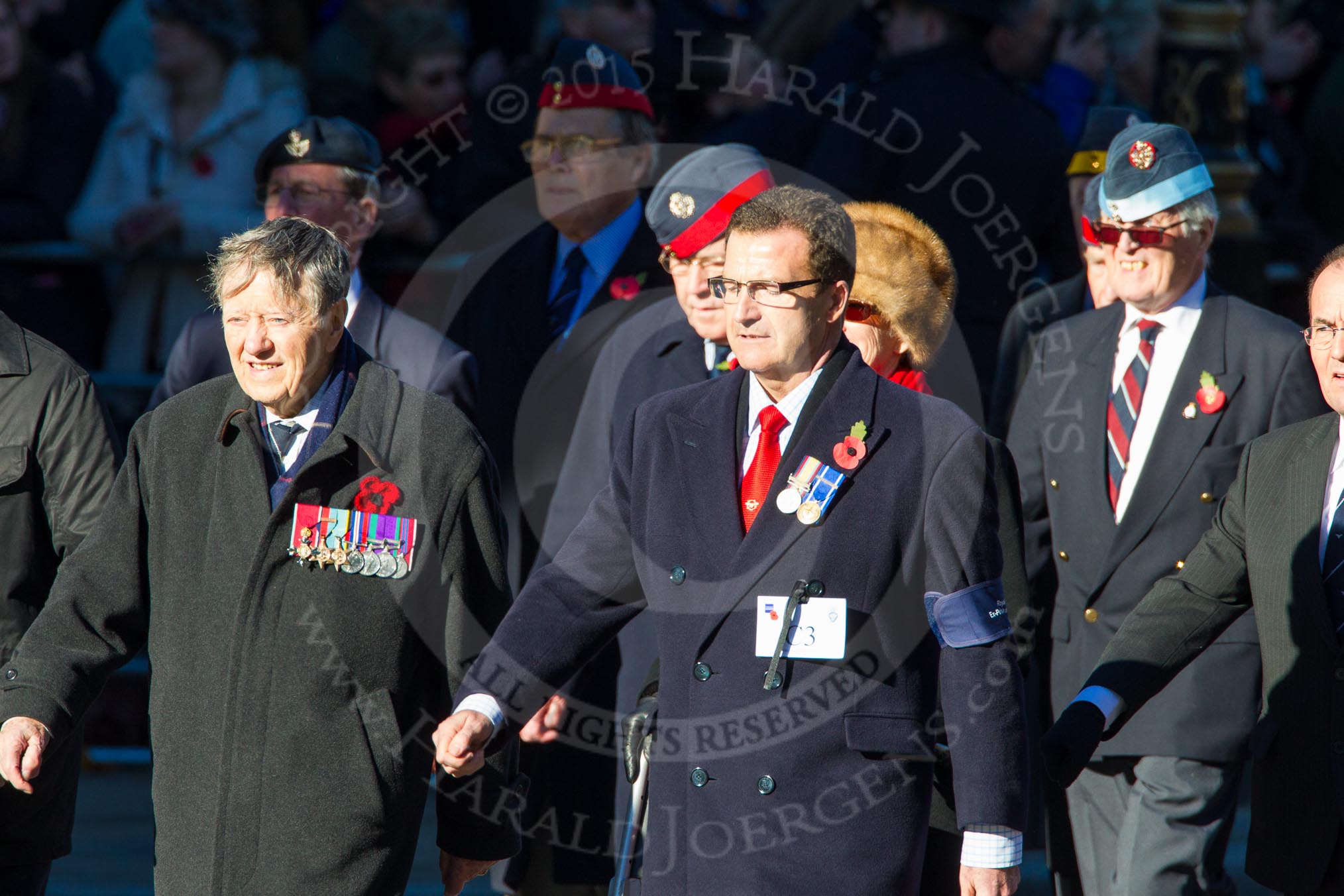 Remembrance Sunday Cenotaph March Past 2013: C3 - Royal Air Forces Ex-Prisoner's of War Association..
Press stand opposite the Foreign Office building, Whitehall, London SW1,
London,
Greater London,
United Kingdom,
on 10 November 2013 at 12:06, image #1698