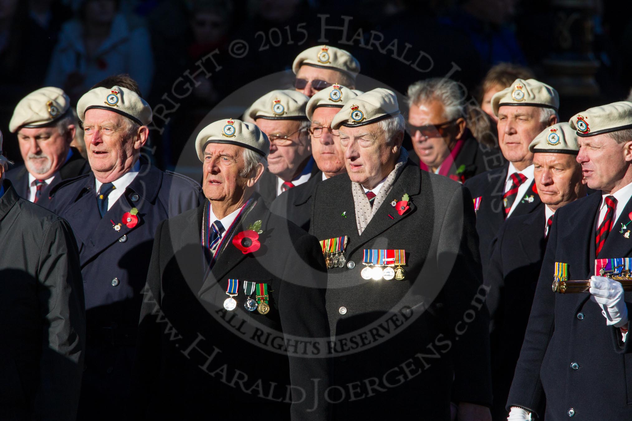 Remembrance Sunday Cenotaph March Past 2013: C6 - Royal Air Force Police Association..
Press stand opposite the Foreign Office building, Whitehall, London SW1,
London,
Greater London,
United Kingdom,
on 10 November 2013 at 12:06, image #1724