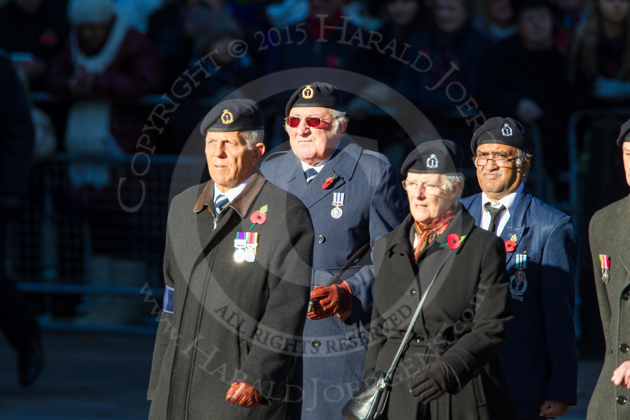 Remembrance Sunday Cenotaph March Past 2013: C9 - Royal Observer Corps Association..
Press stand opposite the Foreign Office building, Whitehall, London SW1,
London,
Greater London,
United Kingdom,
on 10 November 2013 at 12:07, image #1746