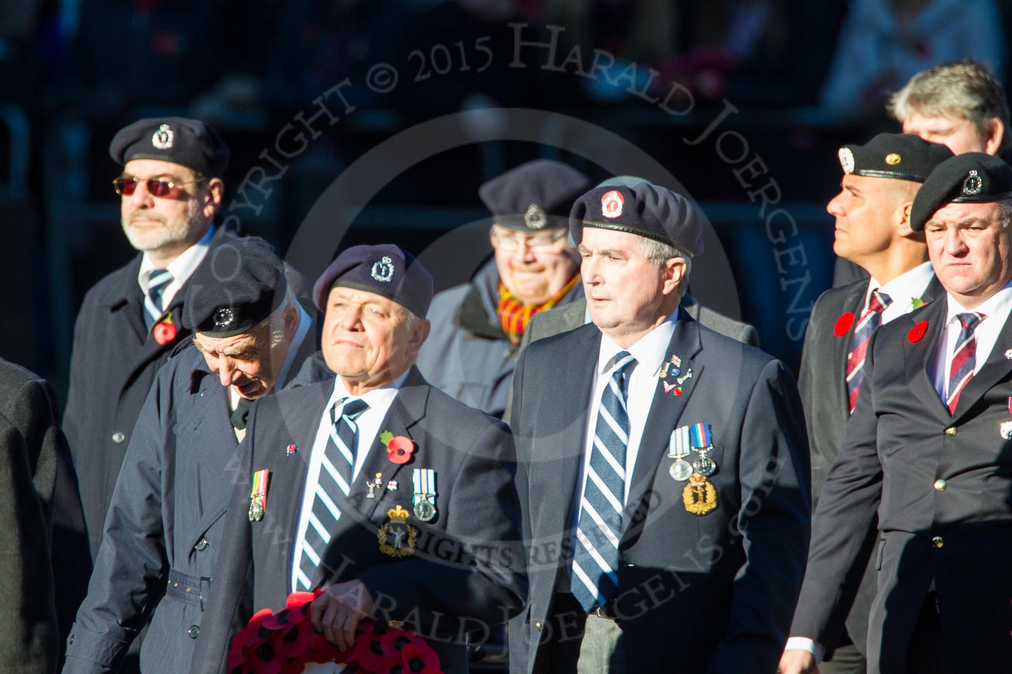 Remembrance Sunday Cenotaph March Past 2013: C9 - Royal Observer Corps Association..
Press stand opposite the Foreign Office building, Whitehall, London SW1,
London,
Greater London,
United Kingdom,
on 10 November 2013 at 12:07, image #1755