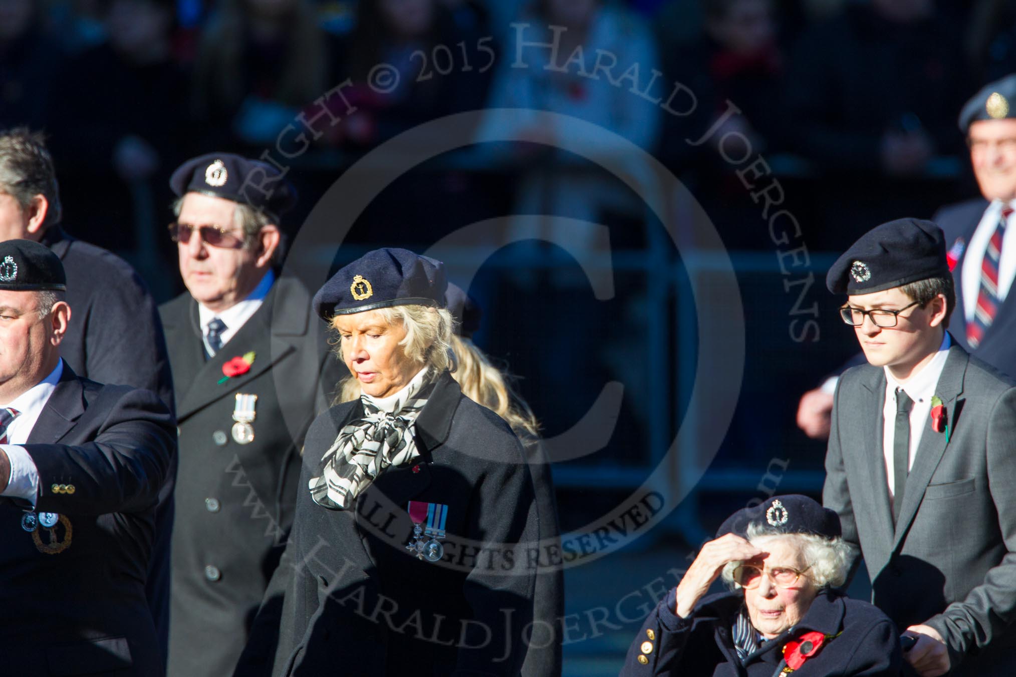 Remembrance Sunday Cenotaph March Past 2013: C9 - Royal Observer Corps Association..
Press stand opposite the Foreign Office building, Whitehall, London SW1,
London,
Greater London,
United Kingdom,
on 10 November 2013 at 12:07, image #1758