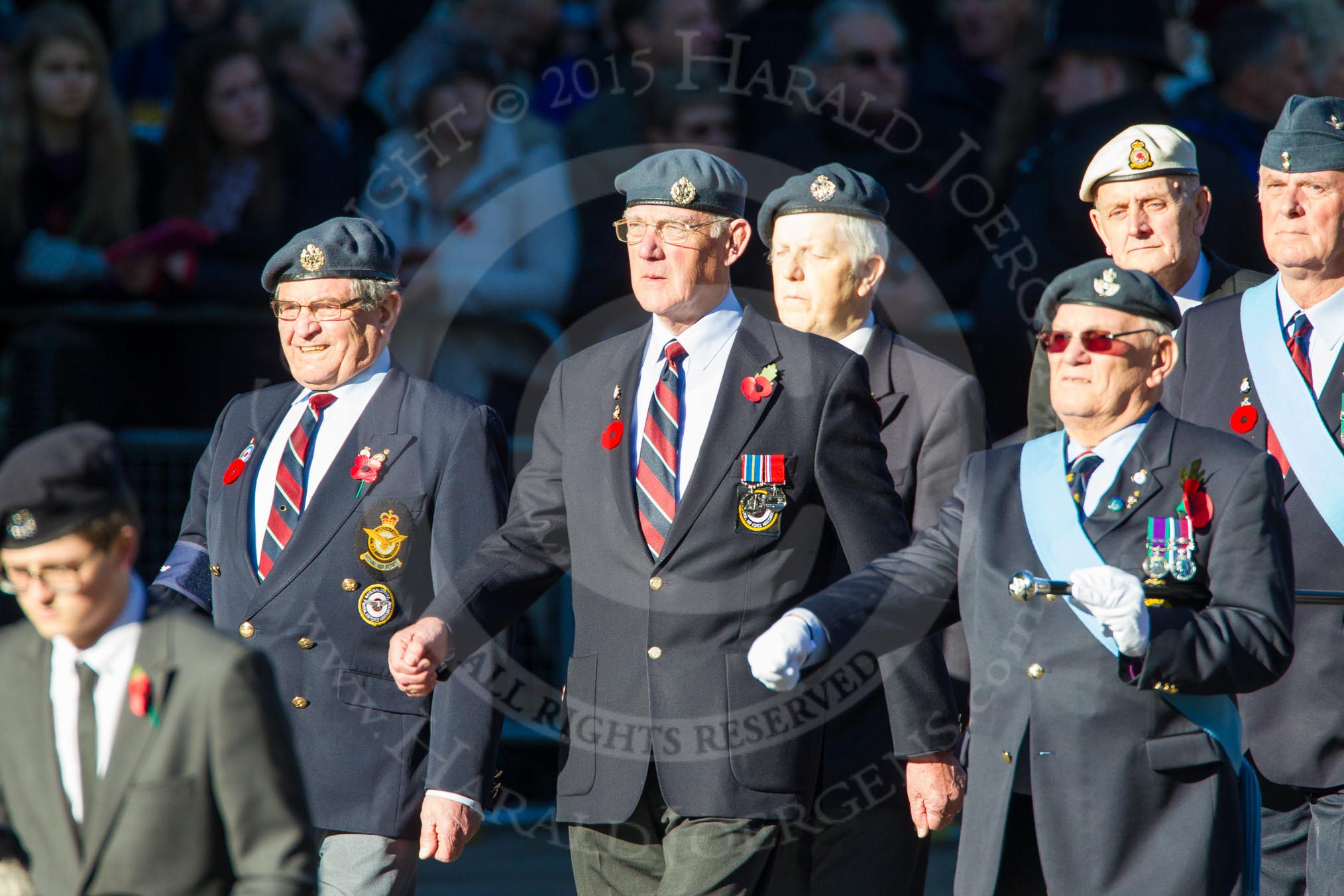 Remembrance Sunday Cenotaph March Past 2013: C10 - National Service (Royal Air Force) Association..
Press stand opposite the Foreign Office building, Whitehall, London SW1,
London,
Greater London,
United Kingdom,
on 10 November 2013 at 12:07, image #1760