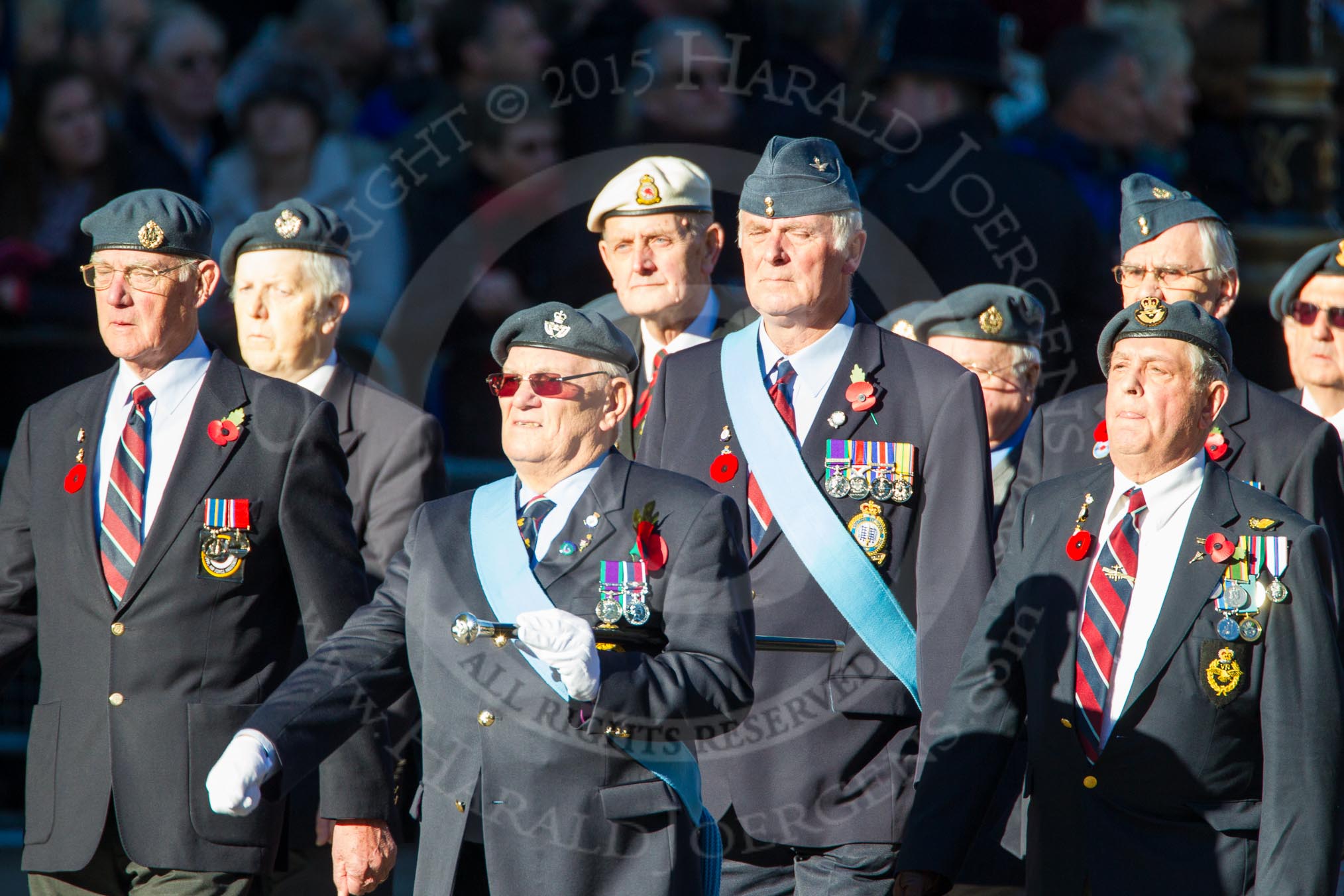 Remembrance Sunday Cenotaph March Past 2013: C10 - National Service (Royal Air Force) Association..
Press stand opposite the Foreign Office building, Whitehall, London SW1,
London,
Greater London,
United Kingdom,
on 10 November 2013 at 12:07, image #1761