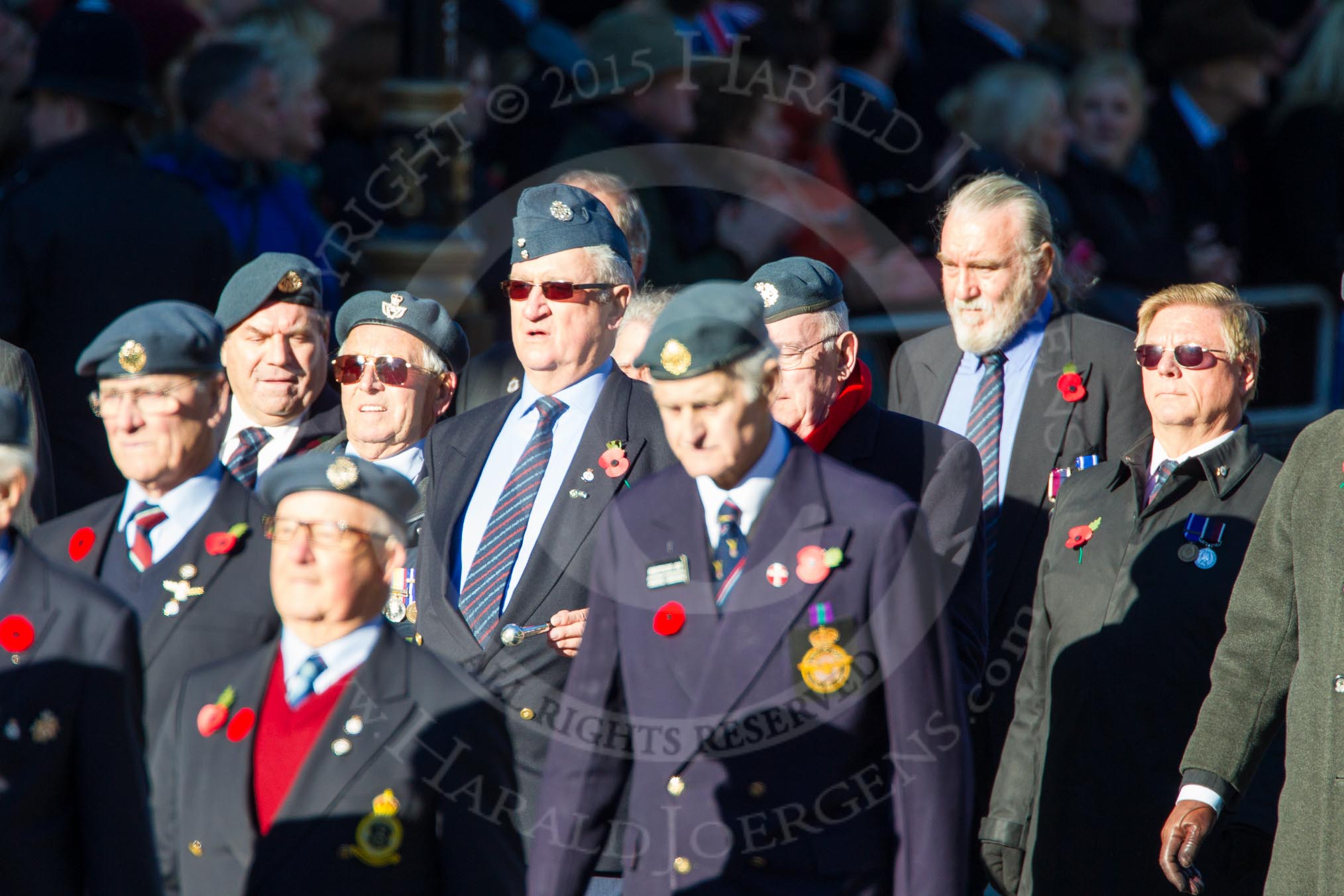 Remembrance Sunday Cenotaph March Past 2013: C10 - National Service (Royal Air Force) Association..
Press stand opposite the Foreign Office building, Whitehall, London SW1,
London,
Greater London,
United Kingdom,
on 10 November 2013 at 12:07, image #1773