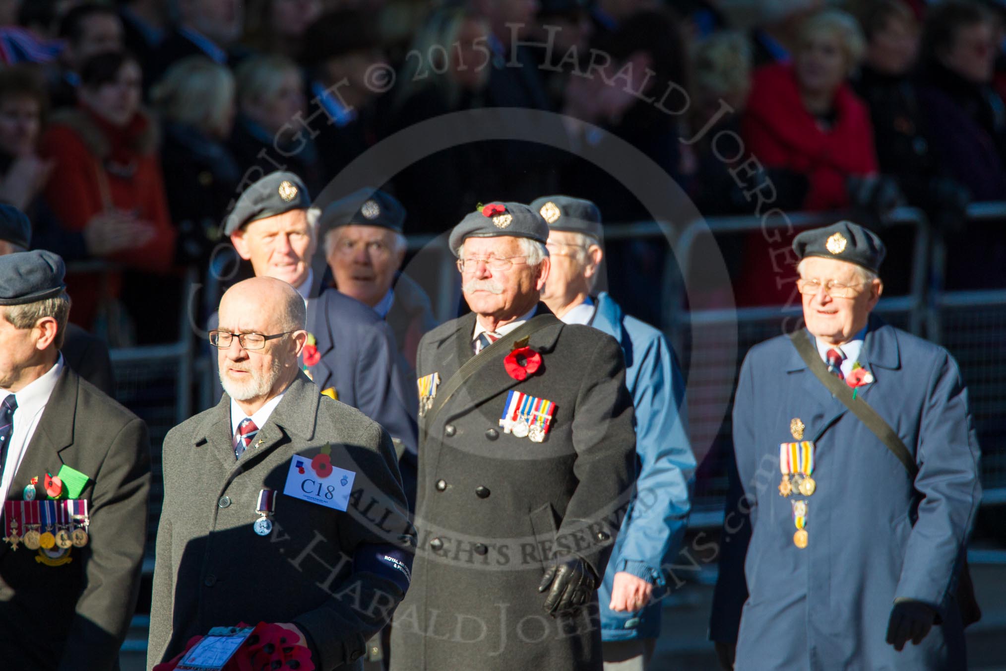 Photo 1311101208191D41218HaraldJoergens Remembrance Sunday Cenotaph March Past 2013: C18 - Royal Air Force Butterworth & Penang Association..
Press stand opposite the Foreign Office building, Whitehall, London SW1,
London,
Greater London,
United Kingdom,
on 10 November 2013 at 12:08, image #1818