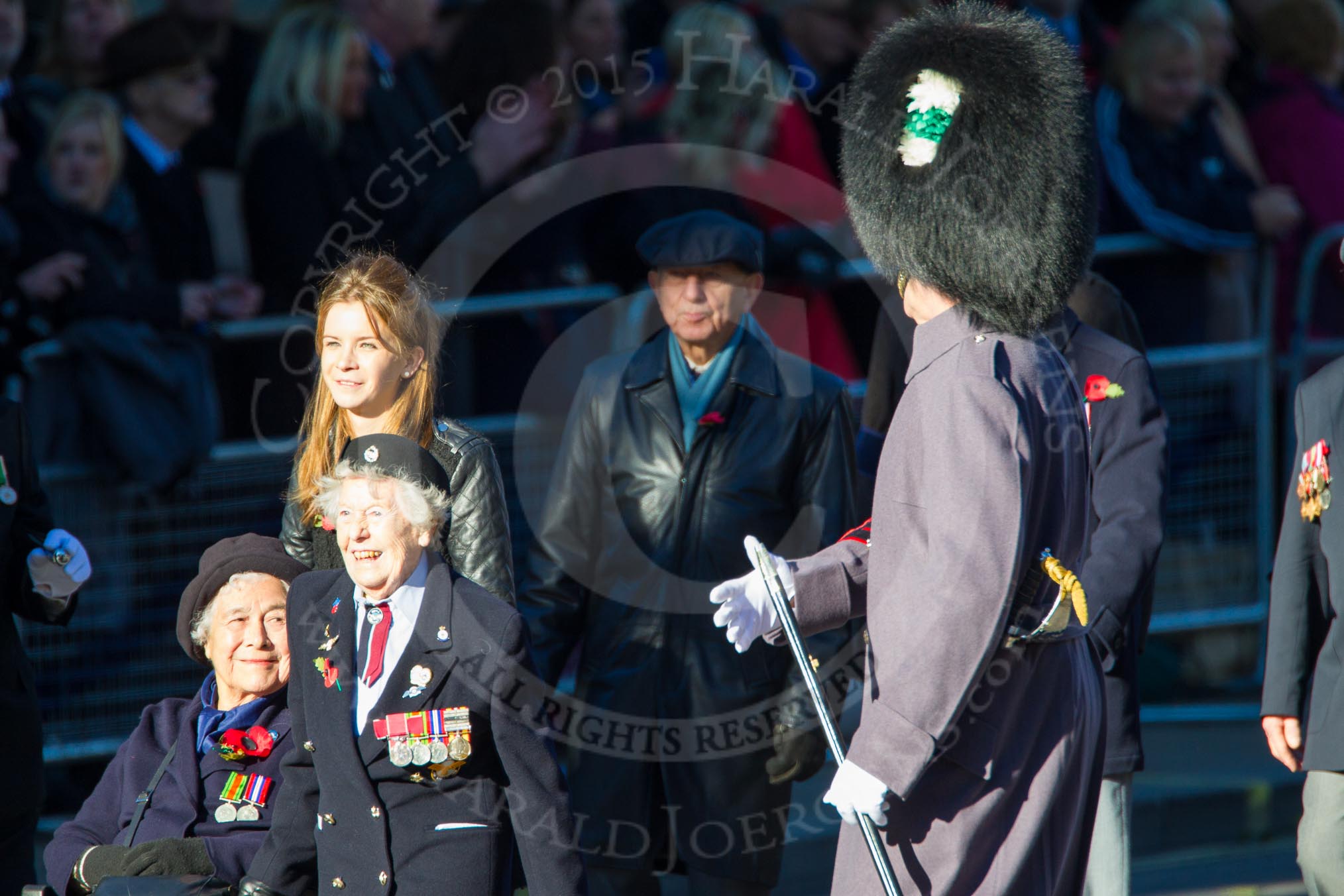 Remembrance Sunday Cenotaph March Past 2013: C21 - Women's Auxiliary Air Force..
Press stand opposite the Foreign Office building, Whitehall, London SW1,
London,
Greater London,
United Kingdom,
on 10 November 2013 at 12:08, image #1826