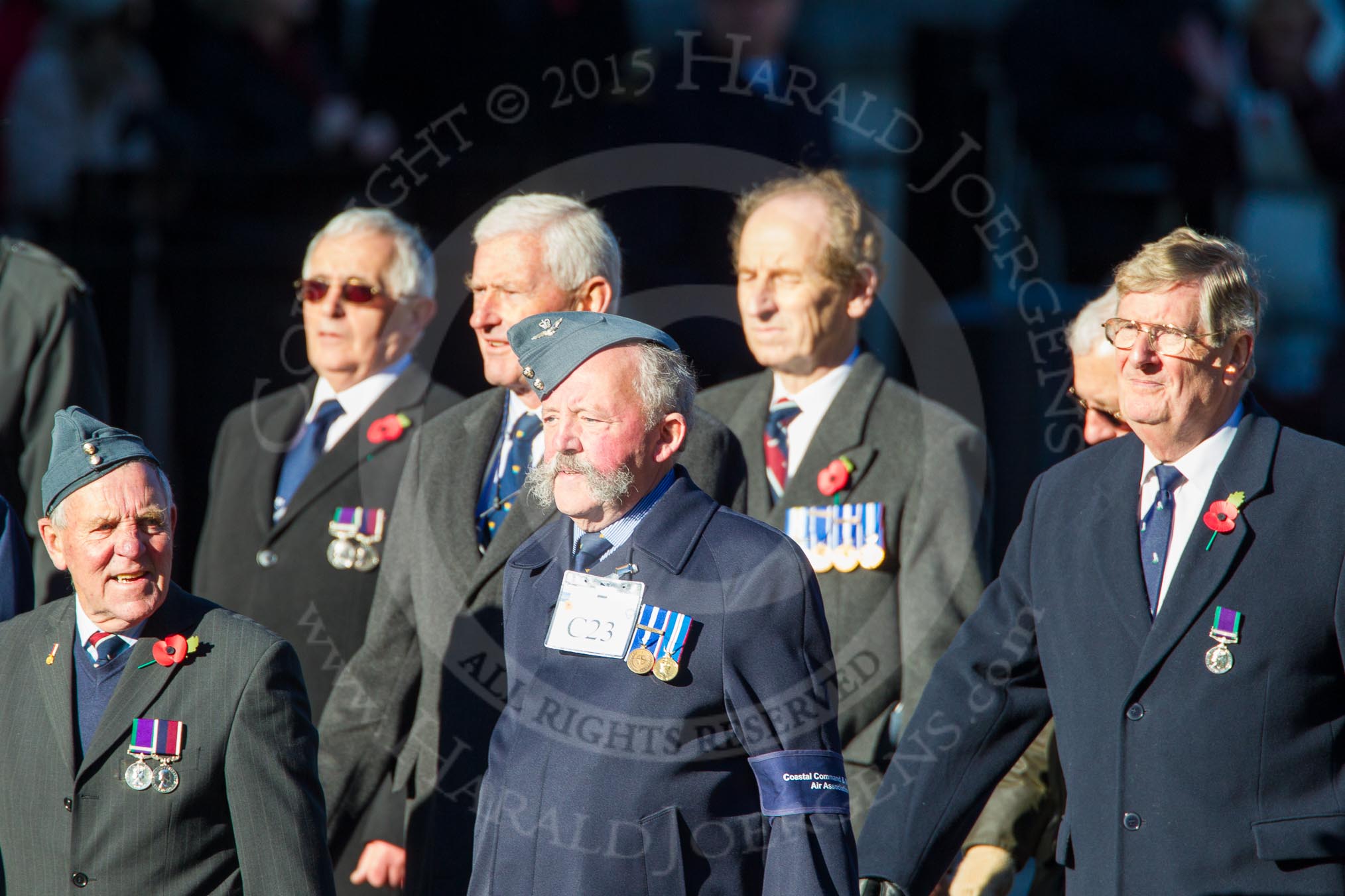 Remembrance Sunday Cenotaph March Past 2013: C23 - Coastal Command & Maritime Air Association..
Press stand opposite the Foreign Office building, Whitehall, London SW1,
London,
Greater London,
United Kingdom,
on 10 November 2013 at 12:09, image #1847