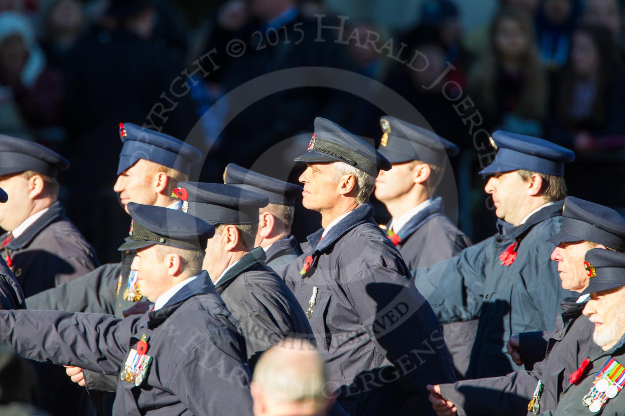 Remembrance Sunday Cenotaph March Past 2013: M1 - Transport For London..
Press stand opposite the Foreign Office building, Whitehall, London SW1,
London,
Greater London,
United Kingdom,
on 10 November 2013 at 12:09, image #1853