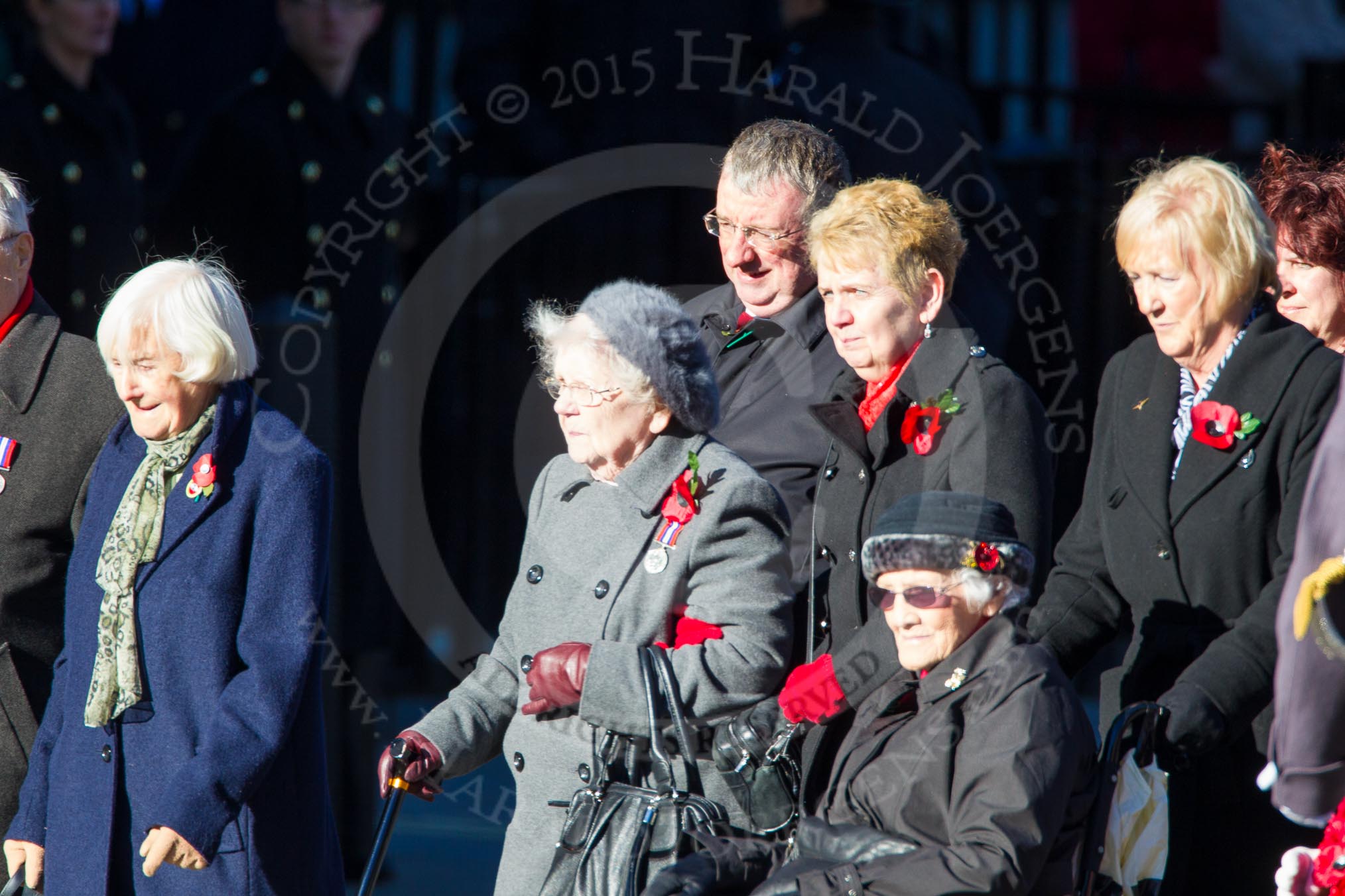 Remembrance Sunday Cenotaph March Past 2013: M3 - Munitions Workers Association..
Press stand opposite the Foreign Office building, Whitehall, London SW1,
London,
Greater London,
United Kingdom,
on 10 November 2013 at 12:09, image #1874