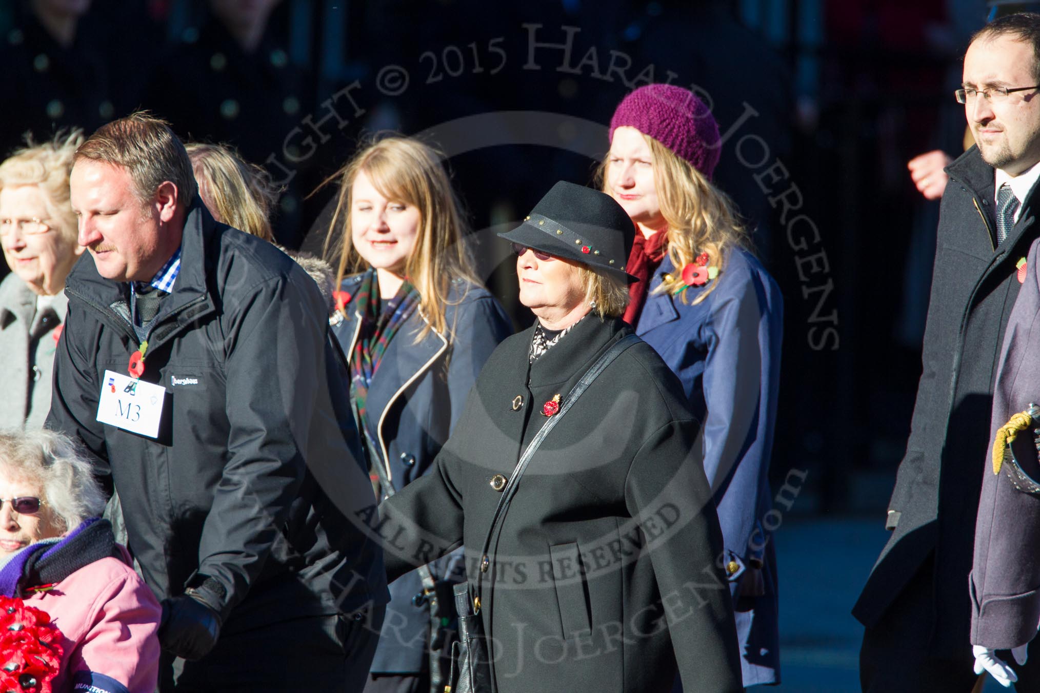 Remembrance Sunday Cenotaph March Past 2013: M3 - Munitions Workers Association..
Press stand opposite the Foreign Office building, Whitehall, London SW1,
London,
Greater London,
United Kingdom,
on 10 November 2013 at 12:09, image #1880