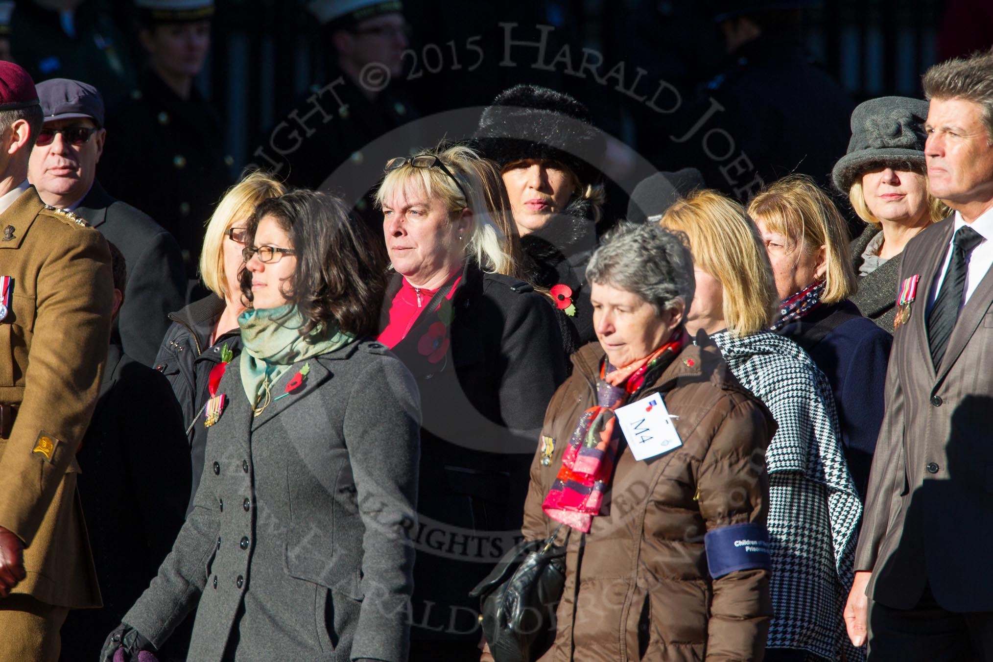 Photo 1311101209501D41318HaraldJoergens Remembrance Sunday Cenotaph March Past 2013: M4 - Children of the Far East Prisoners of War..
Press stand opposite the Foreign Office building, Whitehall, London SW1,
London,
Greater London,
United Kingdom,
on 10 November 2013 at 12:09, image #1887