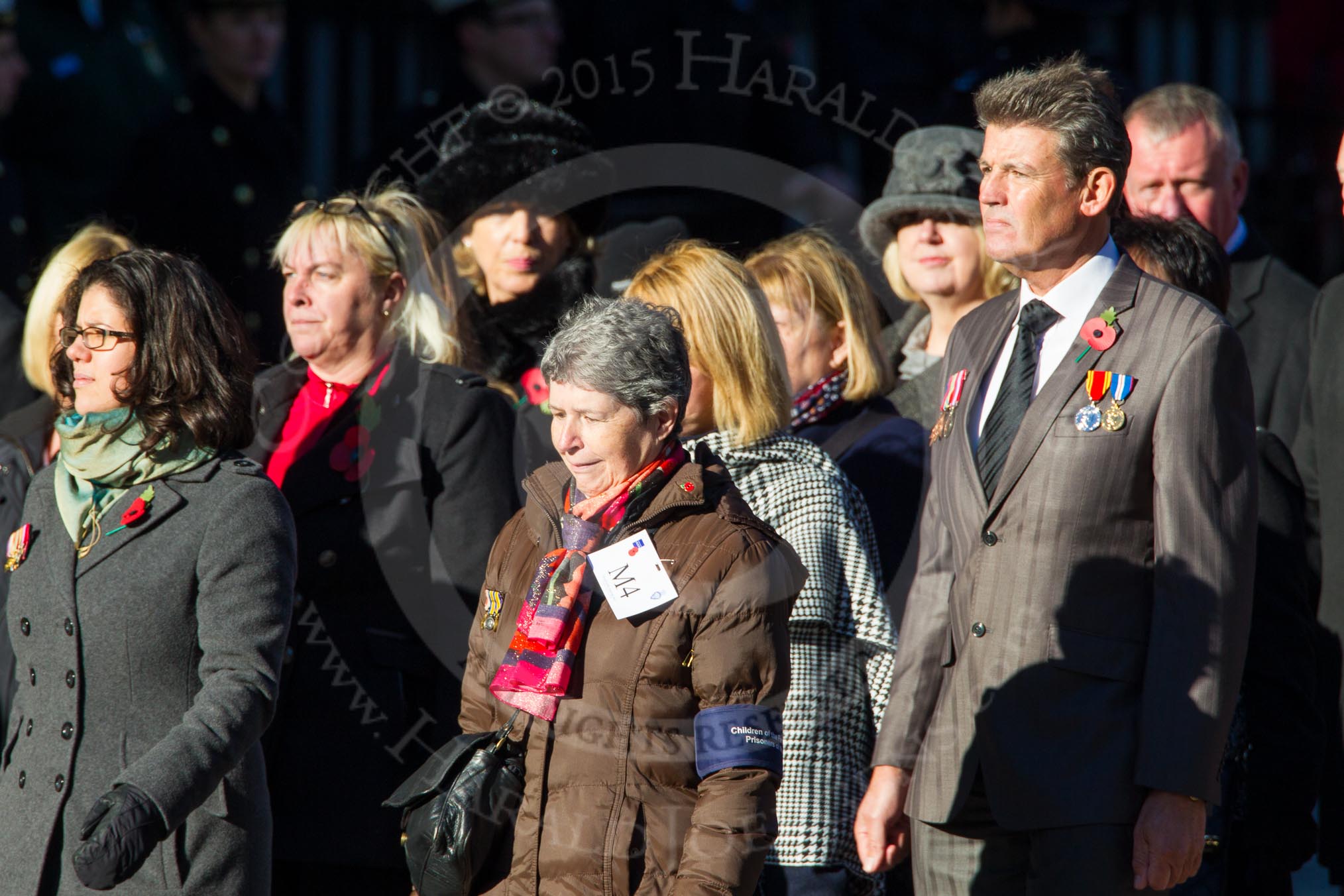 Remembrance Sunday Cenotaph March Past 2013: M4 - Children of the Far East Prisoners of War..
Press stand opposite the Foreign Office building, Whitehall, London SW1,
London,
Greater London,
United Kingdom,
on 10 November 2013 at 12:09, image #1888