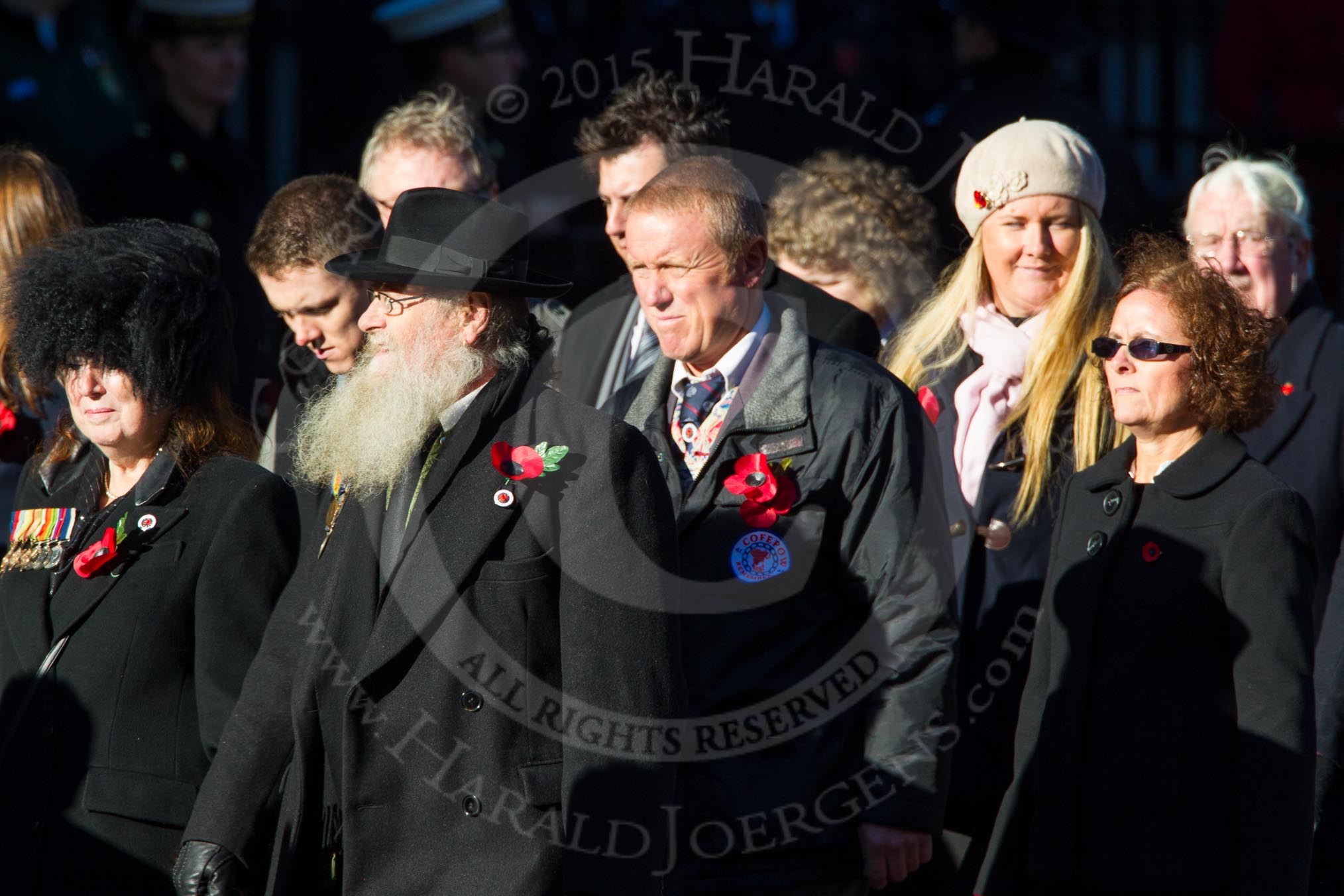 Remembrance Sunday Cenotaph March Past 2013: M4 - Children of the Far East Prisoners of War..
Press stand opposite the Foreign Office building, Whitehall, London SW1,
London,
Greater London,
United Kingdom,
on 10 November 2013 at 12:09, image #1896