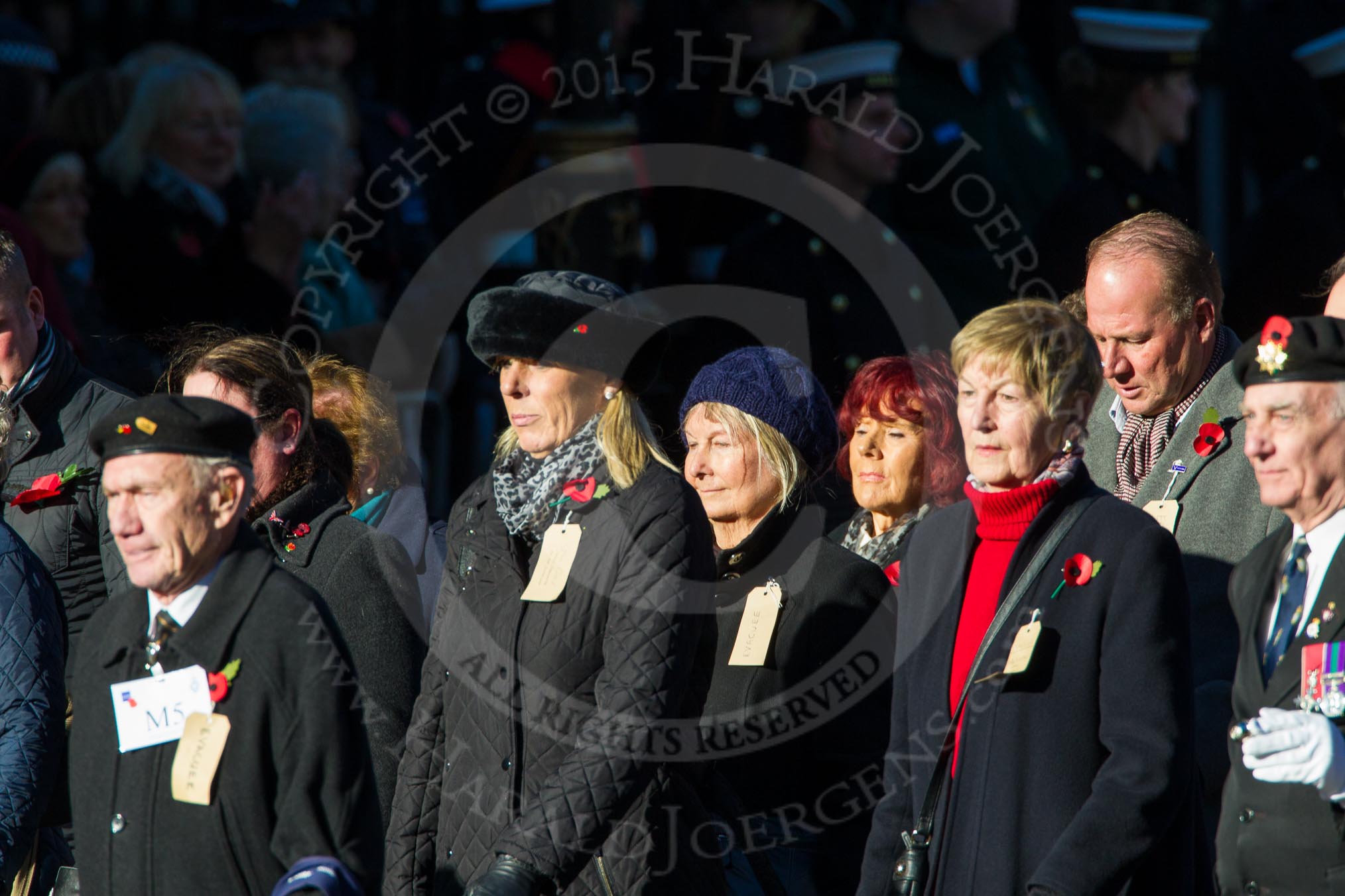 Remembrance Sunday Cenotaph March Past 2013: M5 - Evacuees Reunion Association..
Press stand opposite the Foreign Office building, Whitehall, London SW1,
London,
Greater London,
United Kingdom,
on 10 November 2013 at 12:10, image #1910
