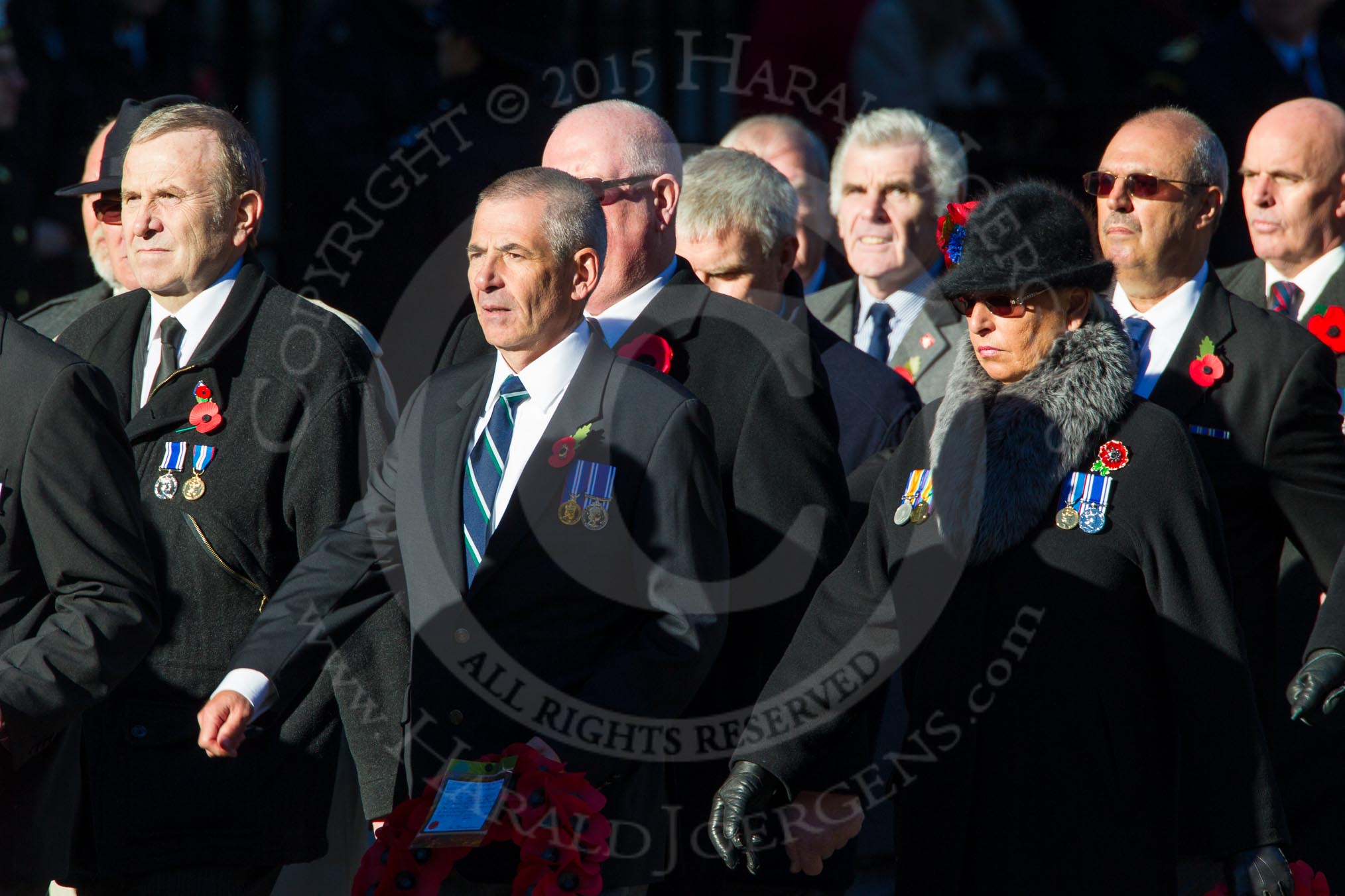Remembrance Sunday Cenotaph March Past 2013: M12 - National Association of Retired Police Officers..
Press stand opposite the Foreign Office building, Whitehall, London SW1,
London,
Greater London,
United Kingdom,
on 10 November 2013 at 12:10, image #1949