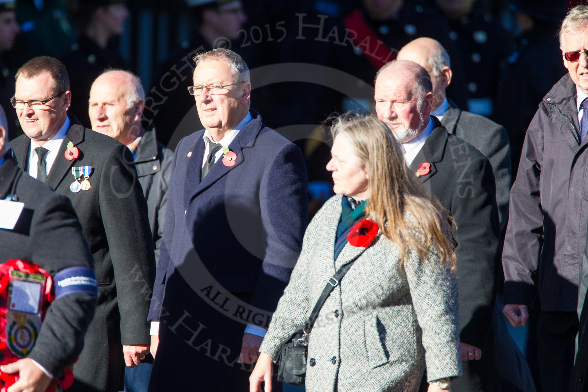 Remembrance Sunday Cenotaph March Past 2013: M15 - London Ambulance Service Retirement Association..
Press stand opposite the Foreign Office building, Whitehall, London SW1,
London,
Greater London,
United Kingdom,
on 10 November 2013 at 12:11, image #1992