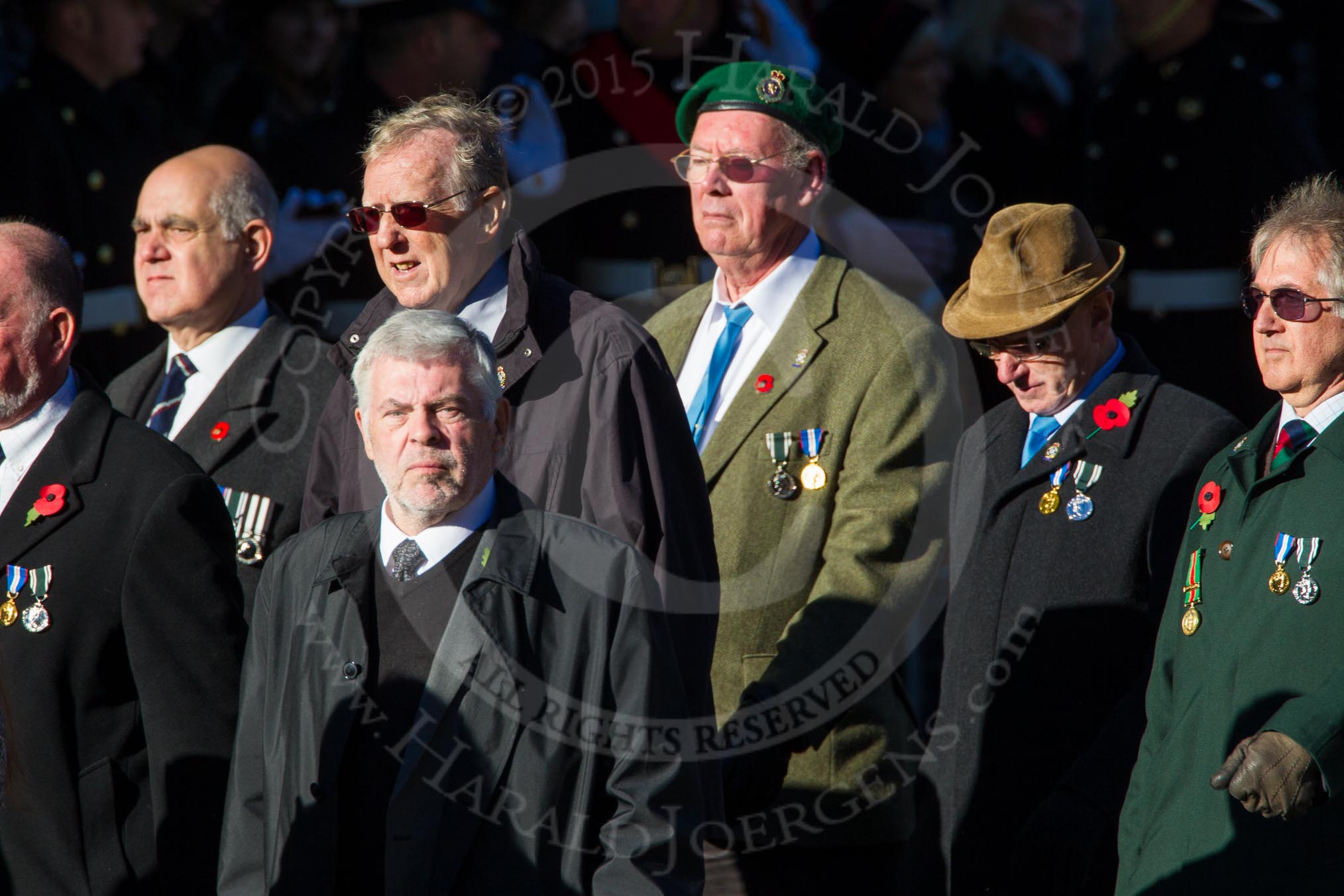 Photo 1311101211101D41459HaraldJoergens Remembrance Sunday Cenotaph March Past 2013: M15 - London Ambulance Service Retirement Association..
Press stand opposite the Foreign Office building, Whitehall, London SW1,
London,
Greater London,
United Kingdom,
on 10 November 2013 at 12:11, image #1994