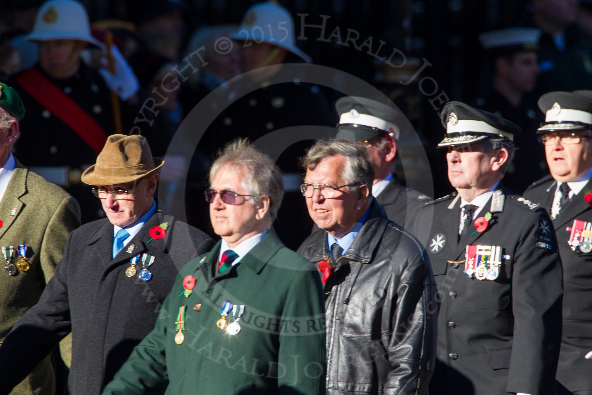 Remembrance Sunday Cenotaph March Past 2013: M15 - London Ambulance Service Retirement Association..
Press stand opposite the Foreign Office building, Whitehall, London SW1,
London,
Greater London,
United Kingdom,
on 10 November 2013 at 12:11, image #1995