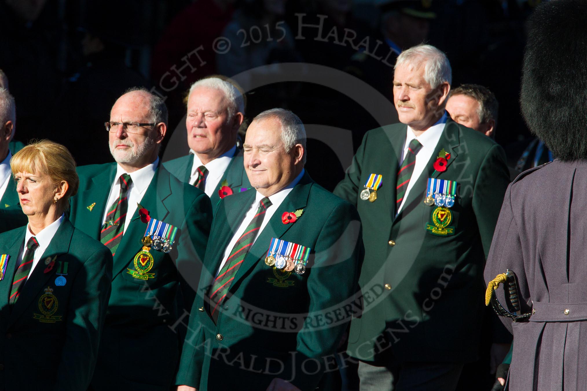 Remembrance Sunday Cenotaph March Past 2013: M19 - Royal Ulster Constabulary (GC) Association..
Press stand opposite the Foreign Office building, Whitehall, London SW1,
London,
Greater London,
United Kingdom,
on 10 November 2013 at 12:11, image #2010