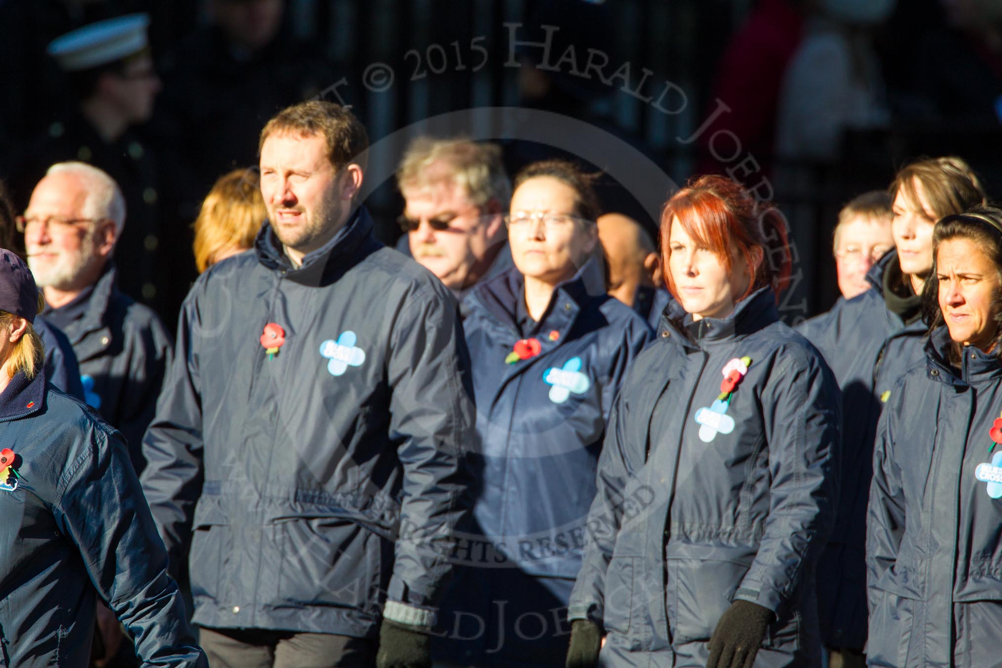 Remembrance Sunday Cenotaph March Past 2013: M26 - The Blue Cross..
Press stand opposite the Foreign Office building, Whitehall, London SW1,
London,
Greater London,
United Kingdom,
on 10 November 2013 at 12:12, image #2077