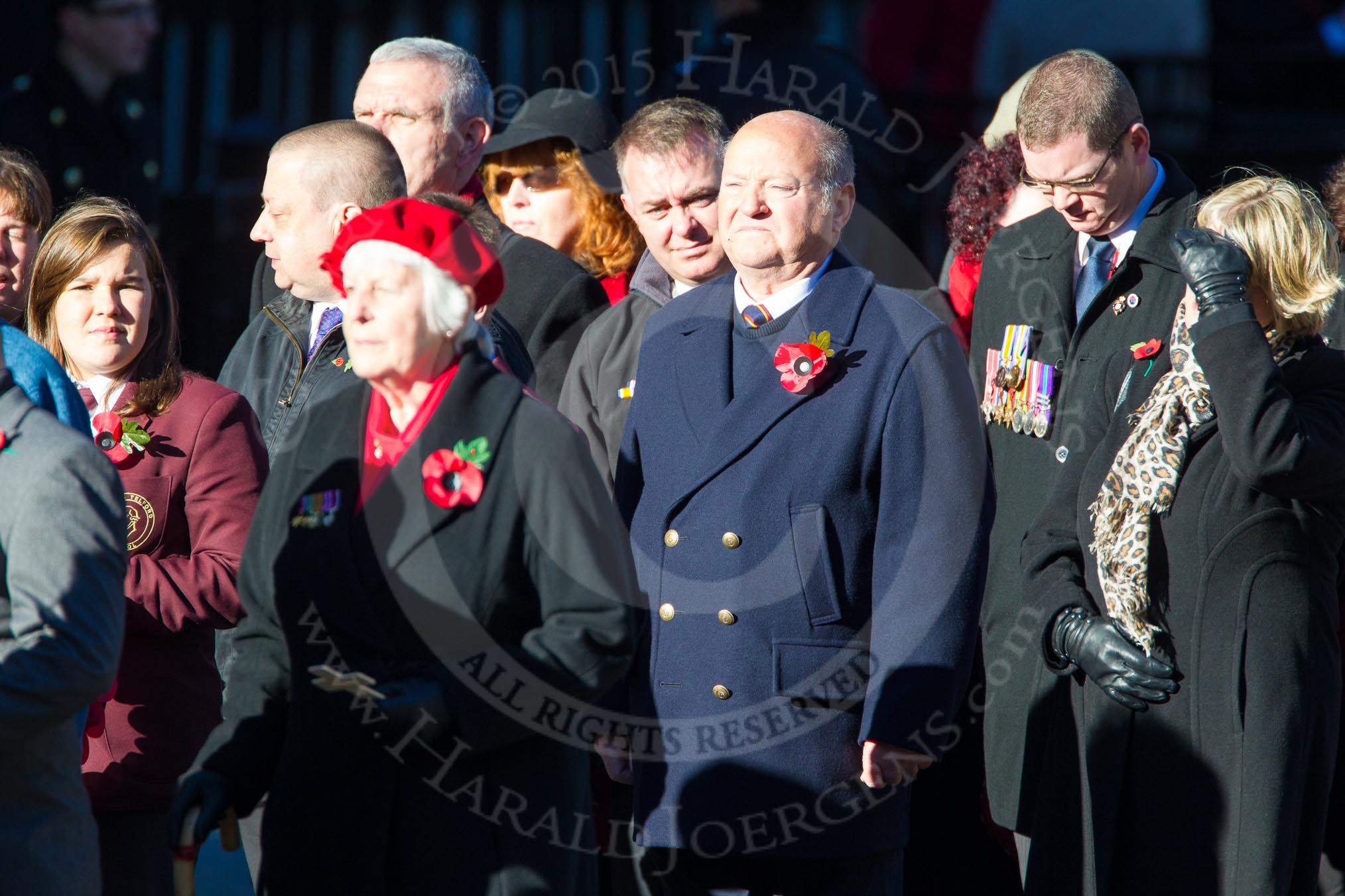 Remembrance Sunday Cenotaph March Past 2013: M35 - Union Jack Club..
Press stand opposite the Foreign Office building, Whitehall, London SW1,
London,
Greater London,
United Kingdom,
on 10 November 2013 at 12:13, image #2144